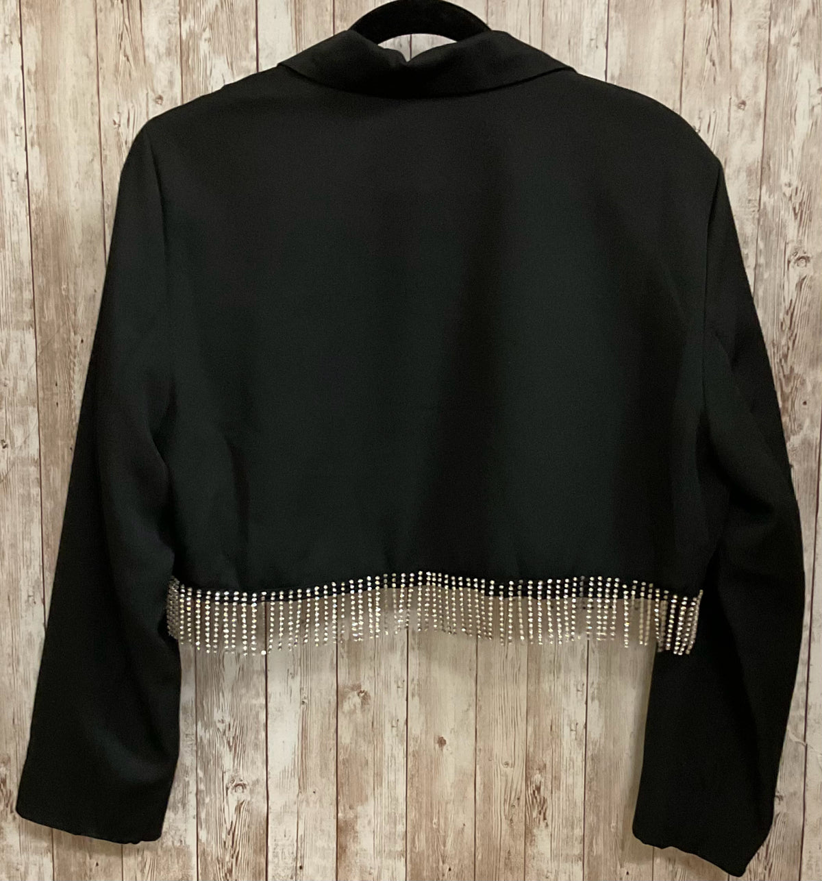 Size XL NITE OUT Black Jacket