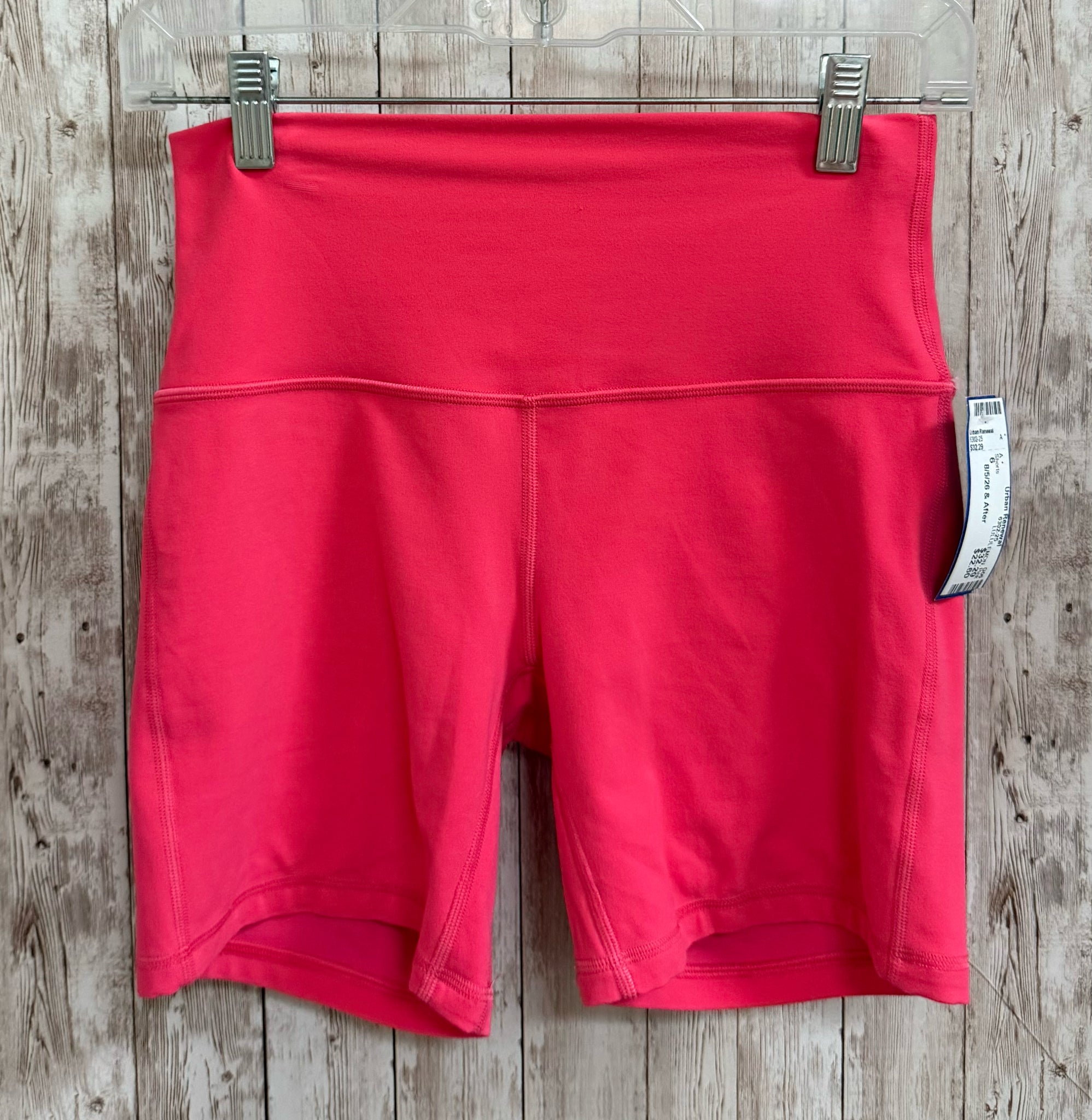 Size 6 LULULEMON Pink Shorts