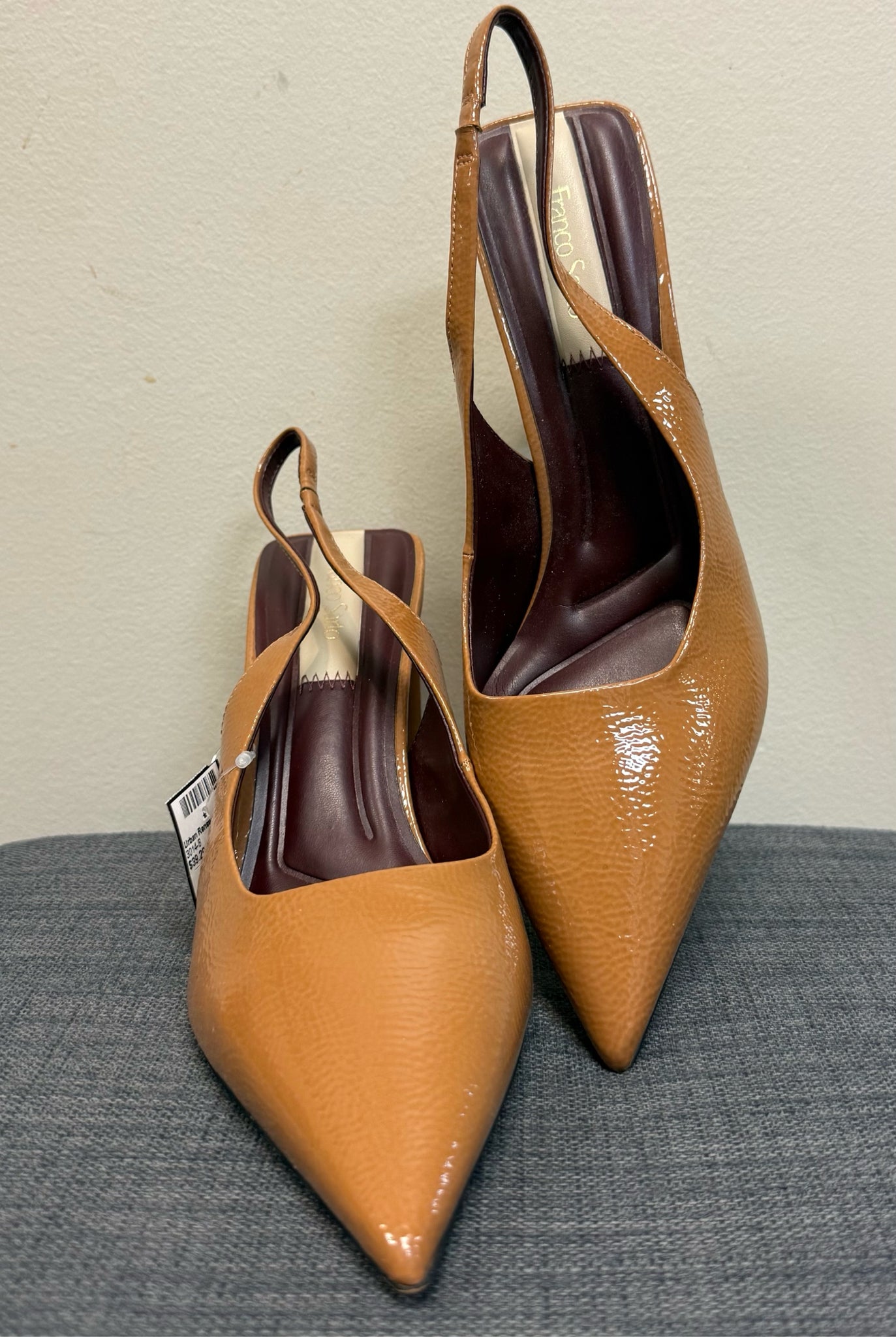 8.5 FRANCO SARTO Brown SHOES