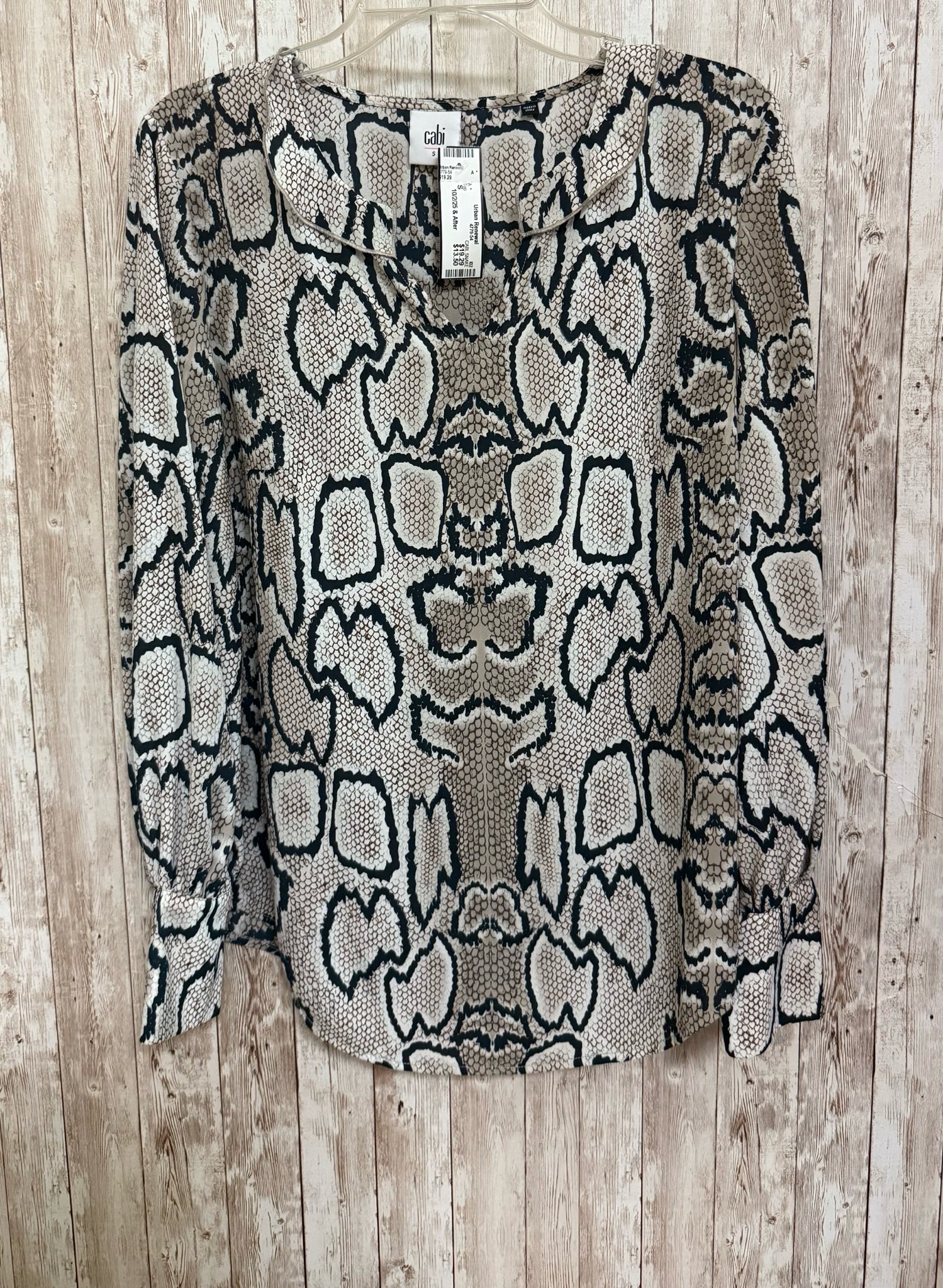 Size S CABI SNAKE Top