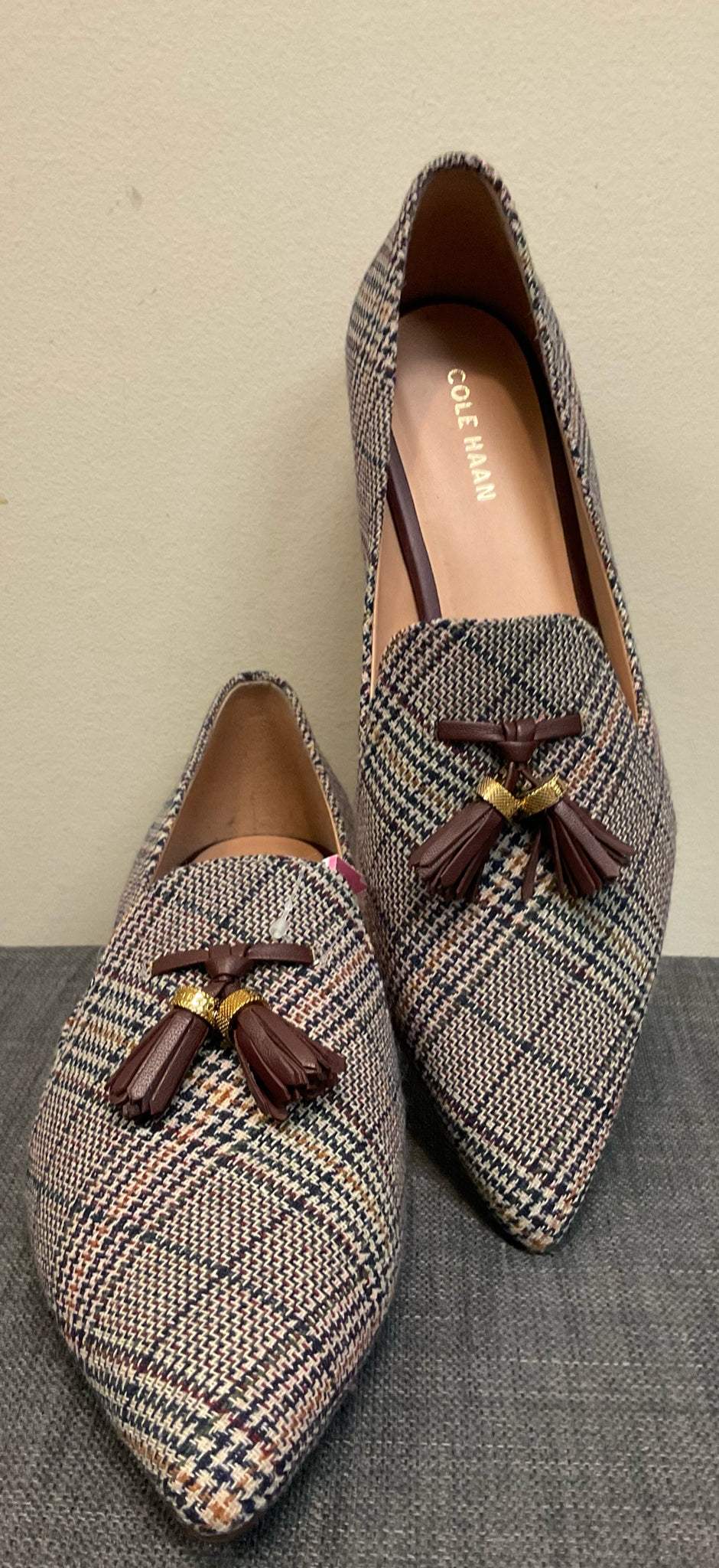 10 COLE HAAN GLEN PLAID SHOES