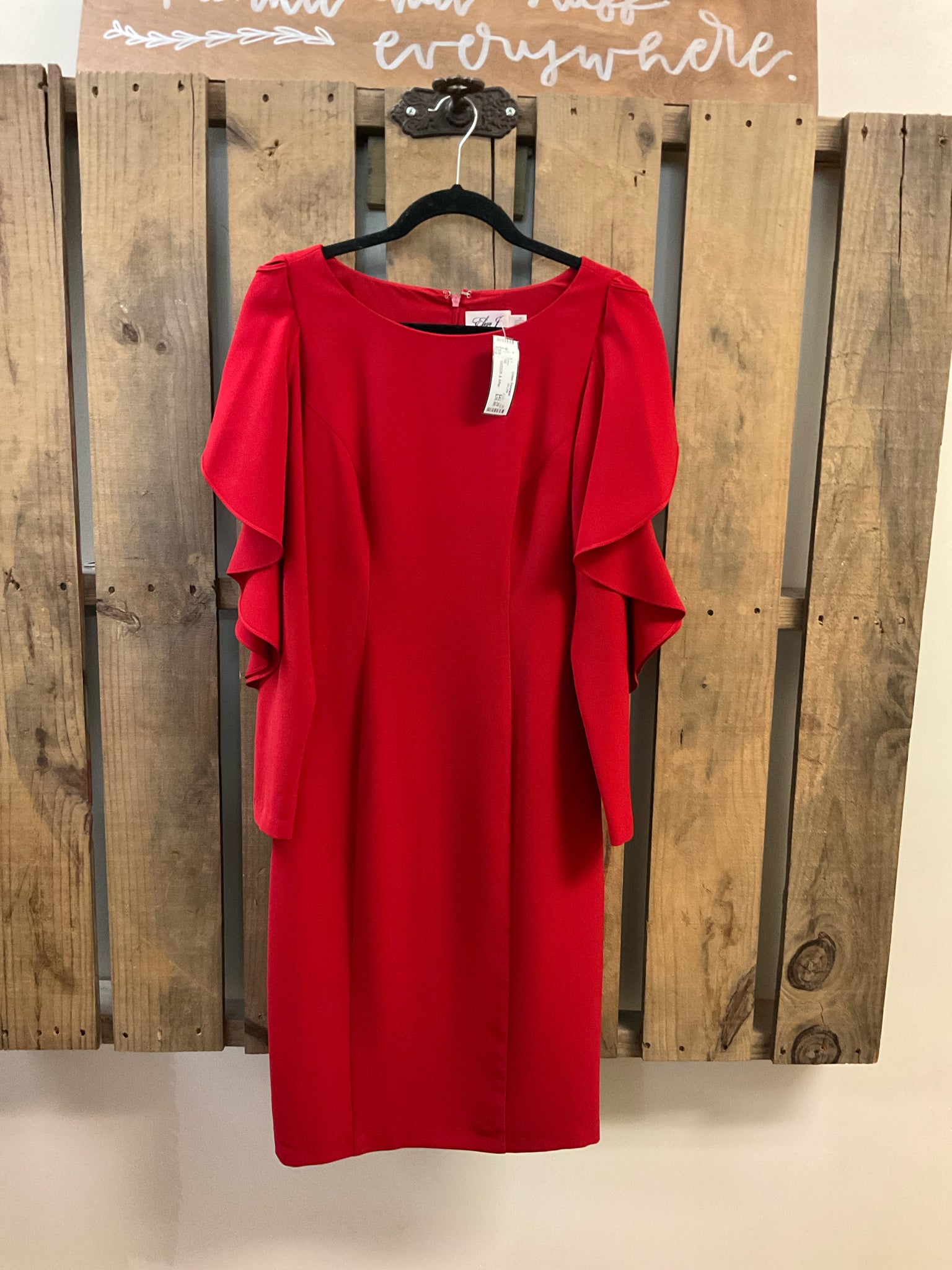 Size 10 ELIZA J Red Dress