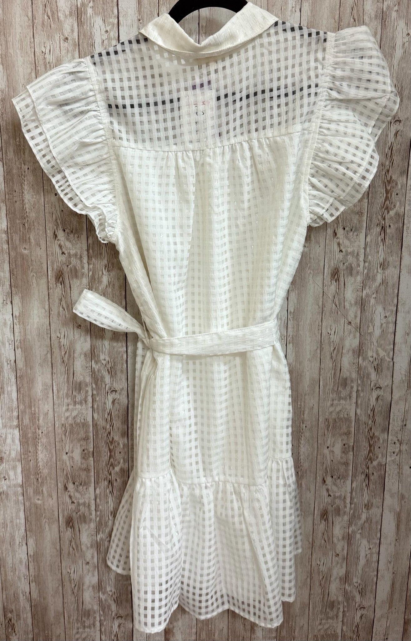 Size L ENTRO Cream Dress