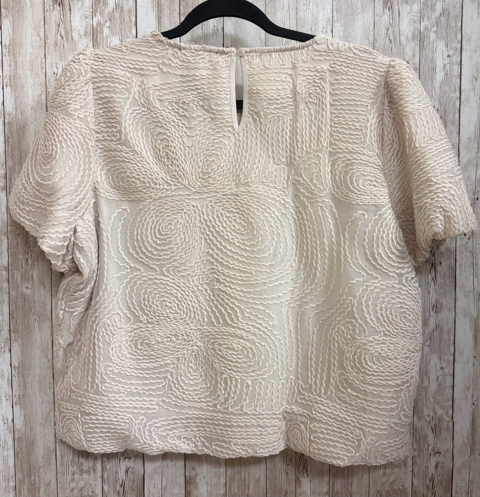 Size M ADRIANNA PAPELL SAND Top