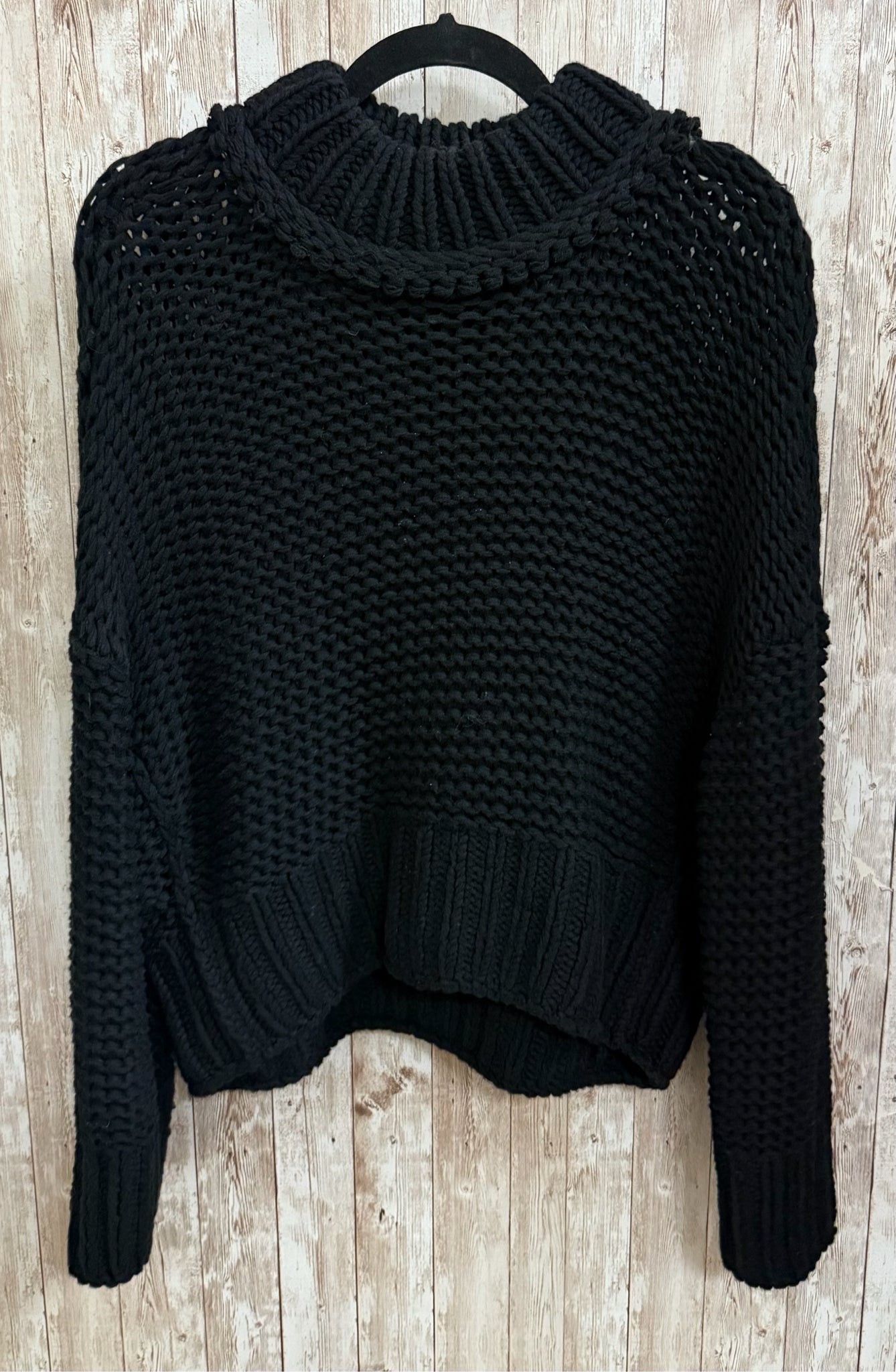 Size S FREE PEOPLE Black Sweater
