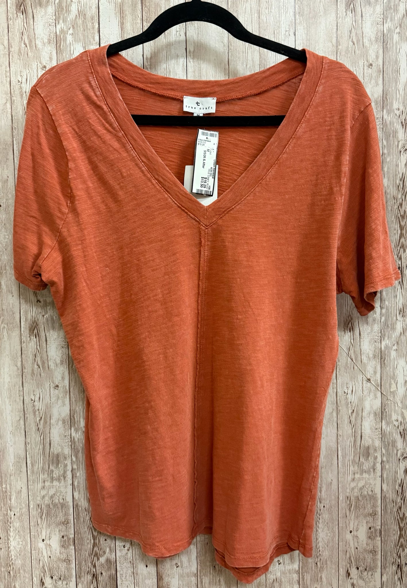 Size M TRUE CRAFT RUST T-shirt