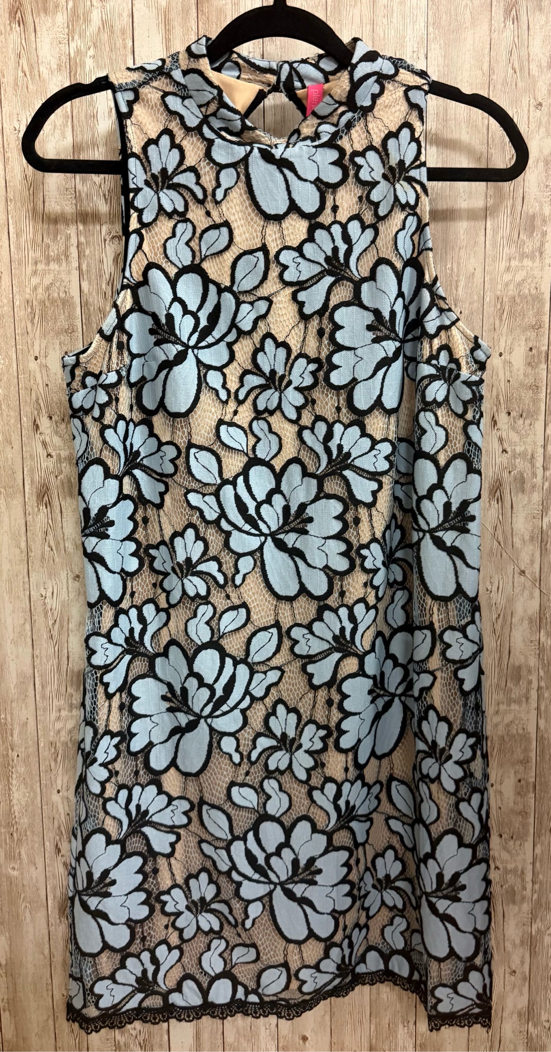 Size 10 TRACY REESE BLUE FLORAL Dress
