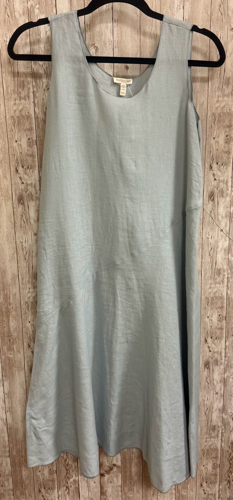 Size P EILEEN FISHER Gray Dress