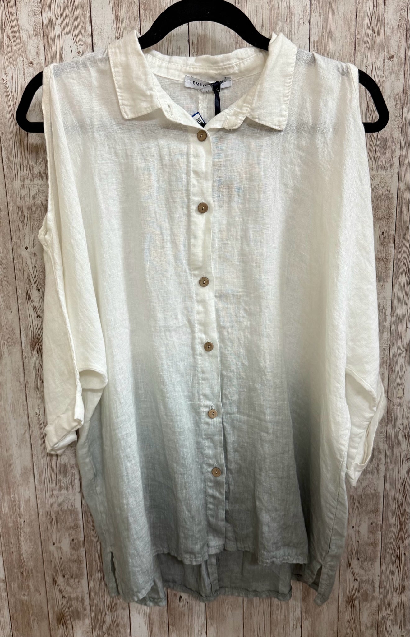 Size M TEMPO PARIS White Top