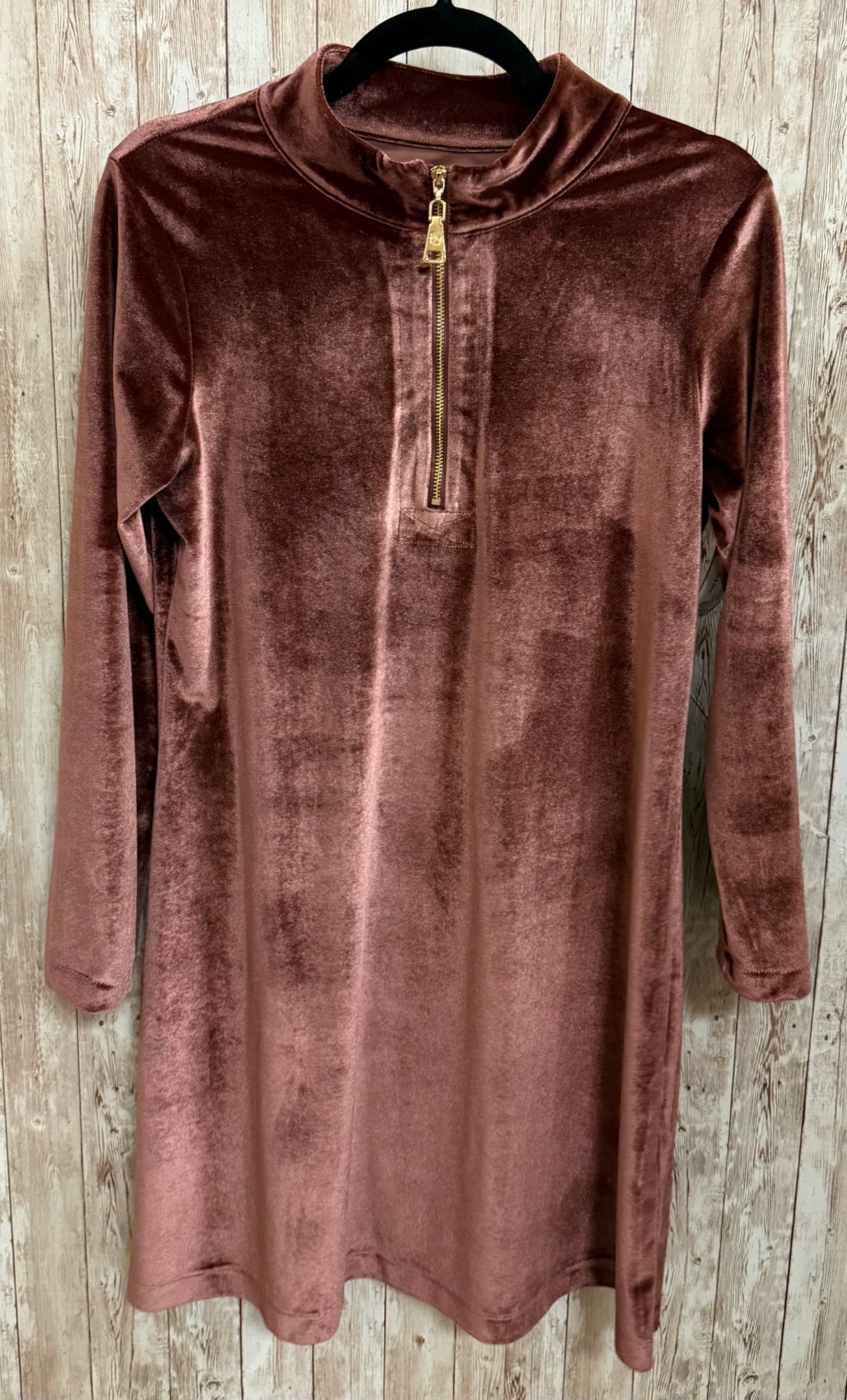 Size M SPARTINA Brown Dress