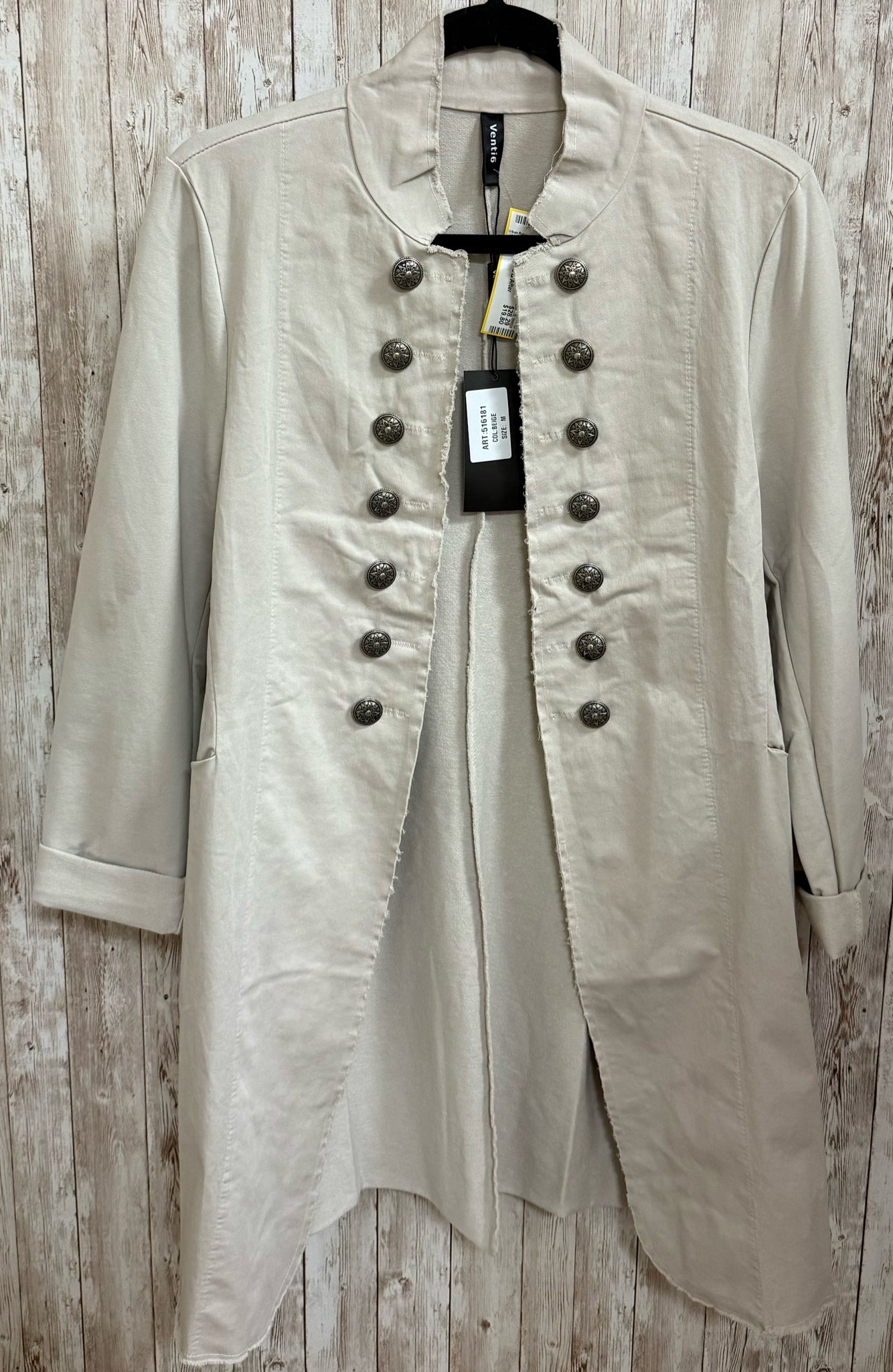 Size M VENTI 6 Beige Jacket