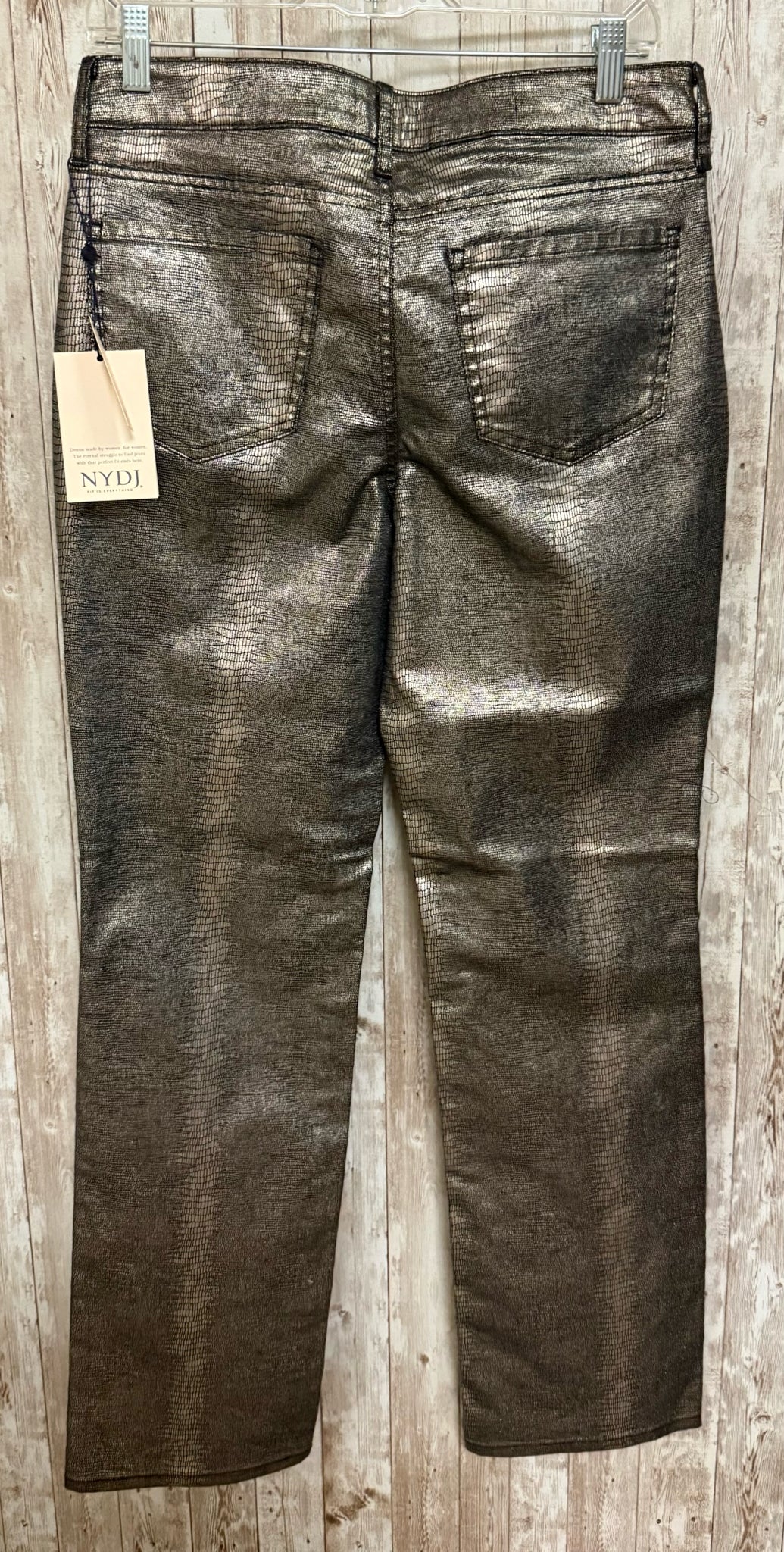 Size 6 NYDJ Gold Pants