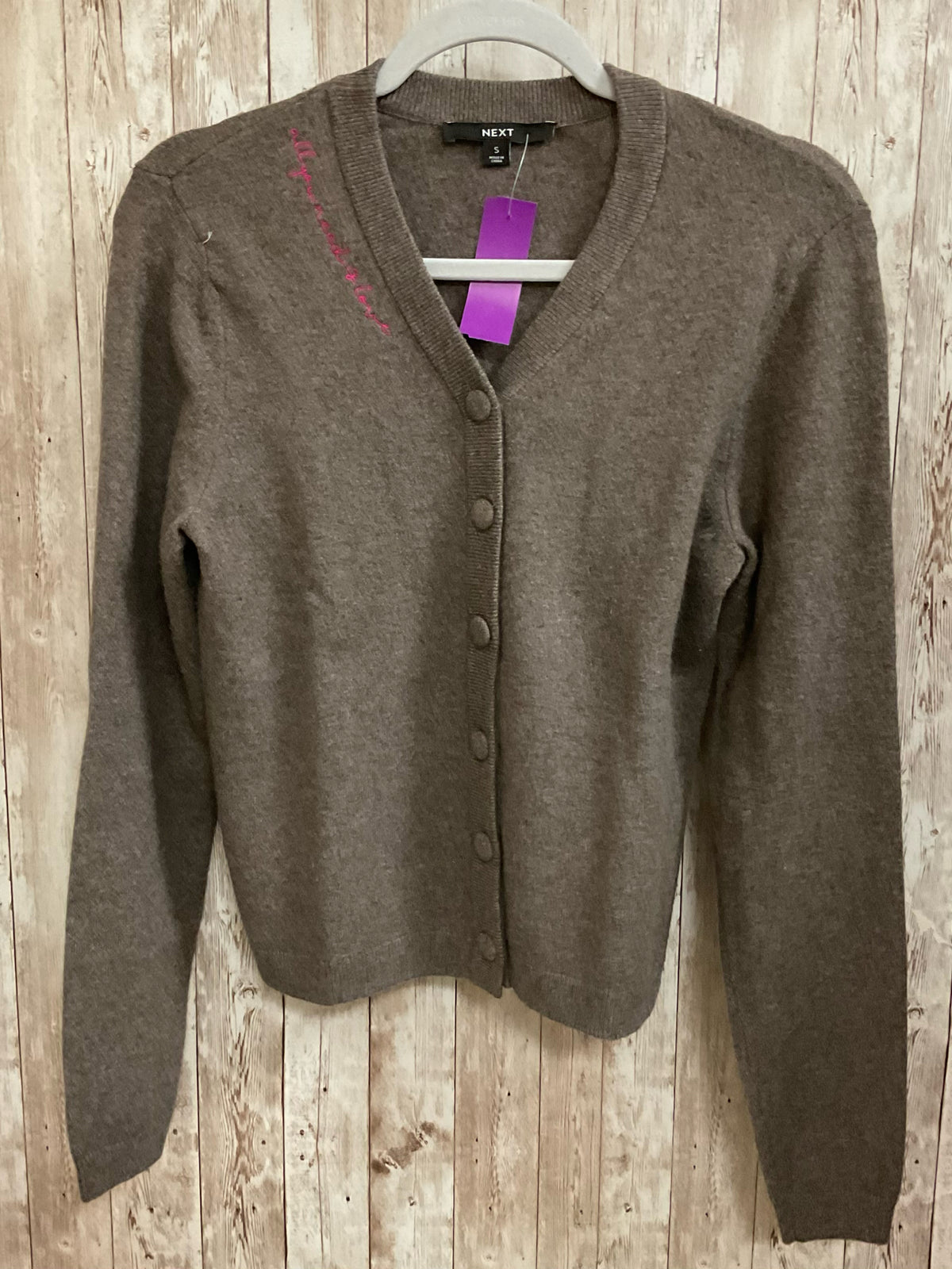 Size S NEXT Brown Cardigan