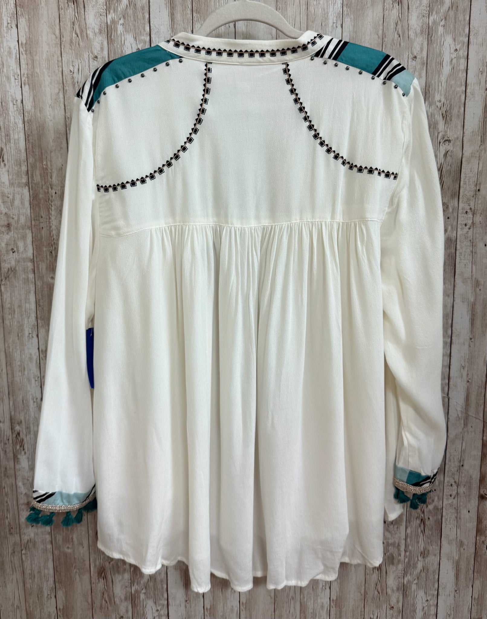 Size XL CHICO'S WHITE MULTI Jacket