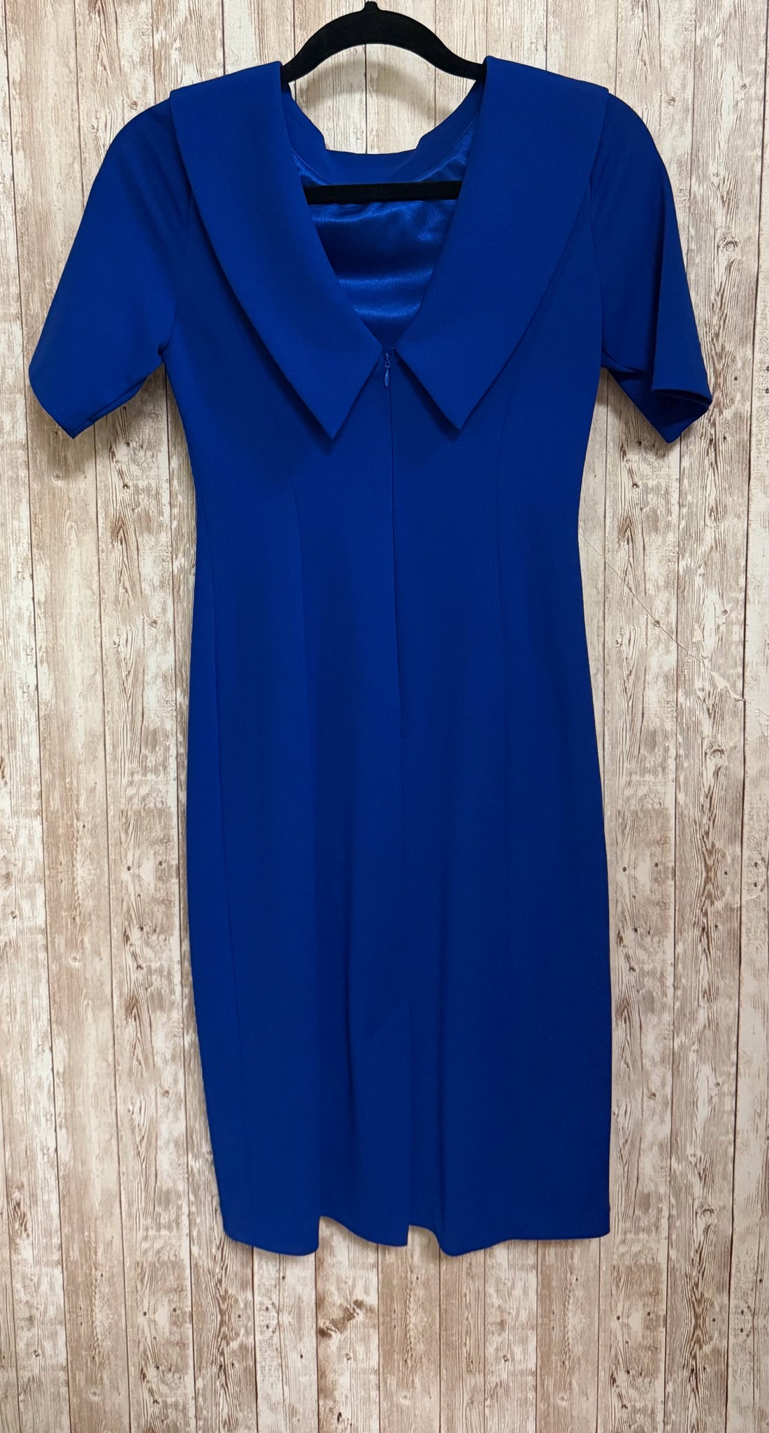 ADRIANNA PAPELL Size 2 Royal Blue Dress