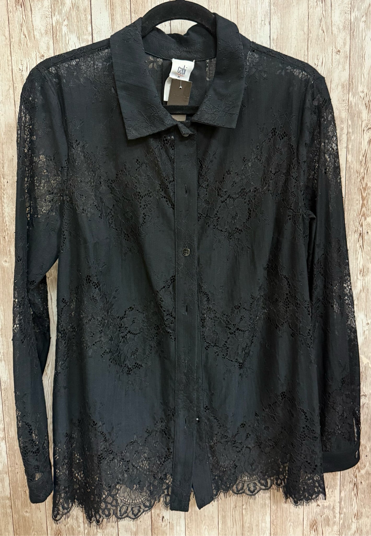Size M CABI Black Top
