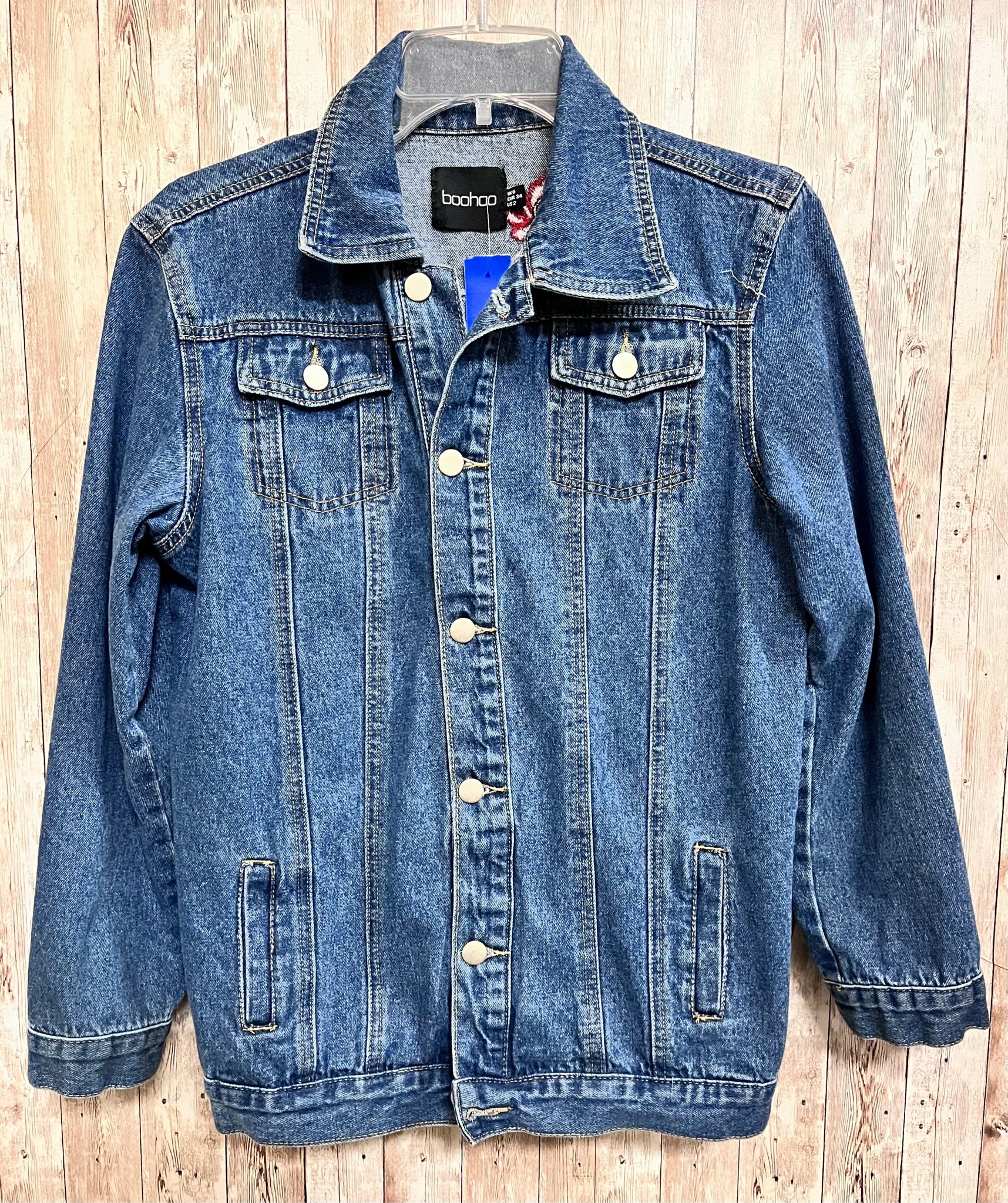 BOOHOO Size 2 Denim Jacket