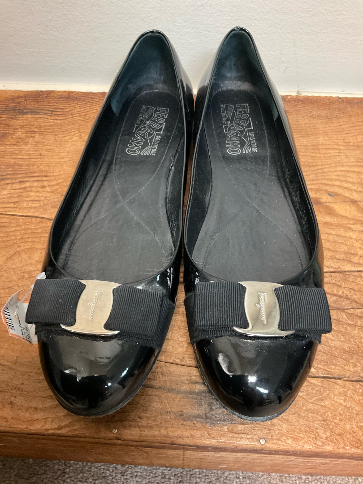 FERRAGAMO 9 Black SHOES