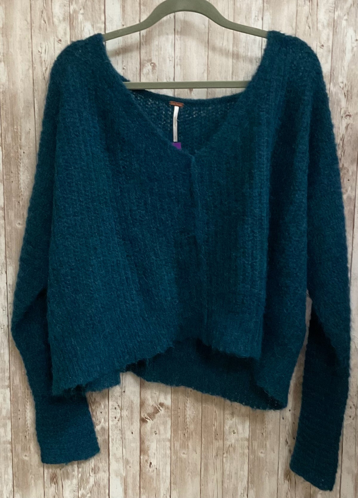 Size S FREE PEOPLE Blue Sweater