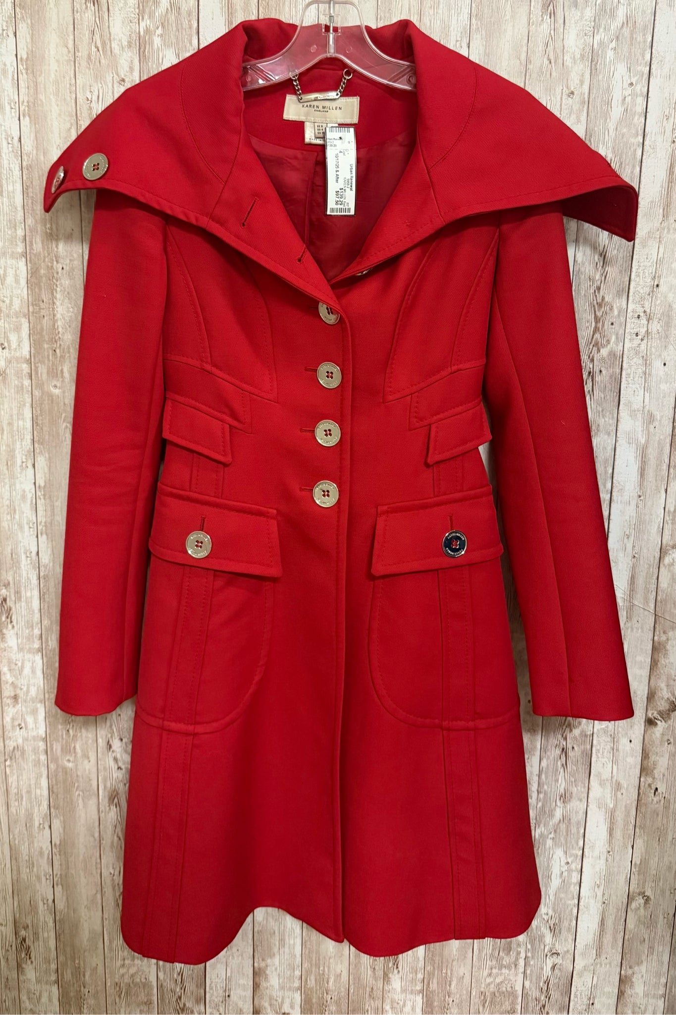 KAREN MILLEN Red Coat