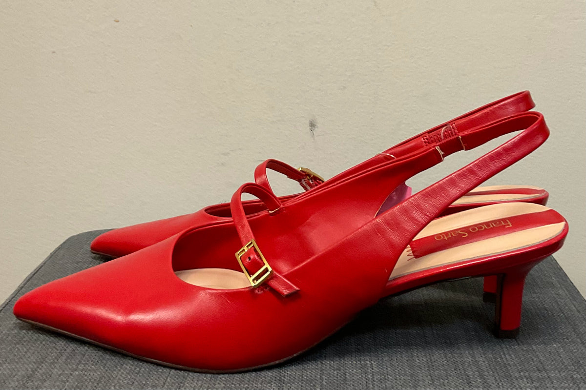 10 FRANCO SARTO Red SHOES