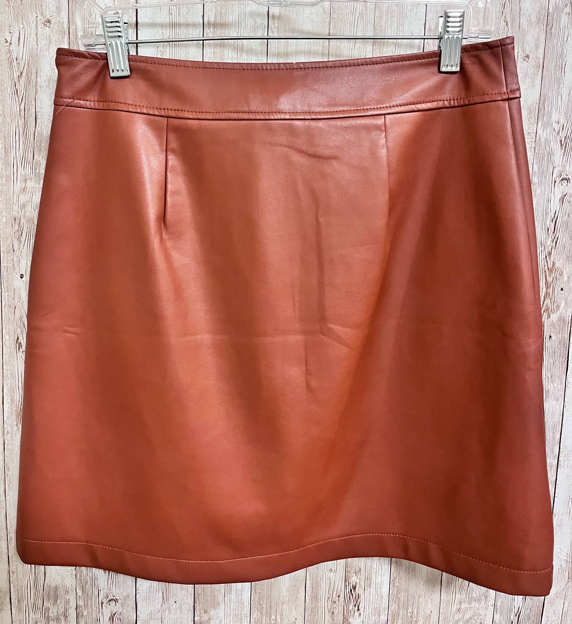 Size 6 LOFT Brown Skirt