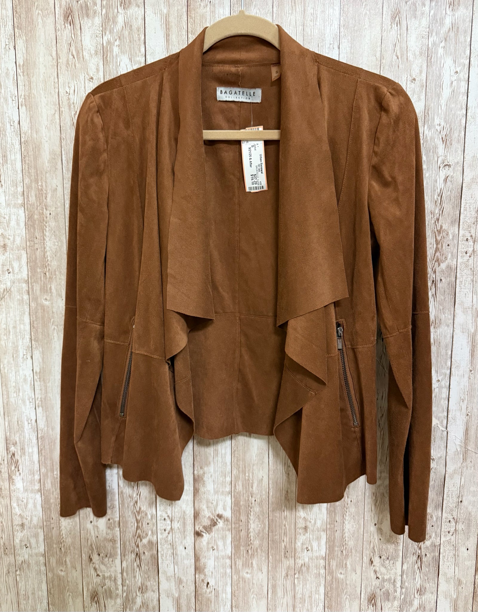 Size S BAGATELLE Camel Jacket