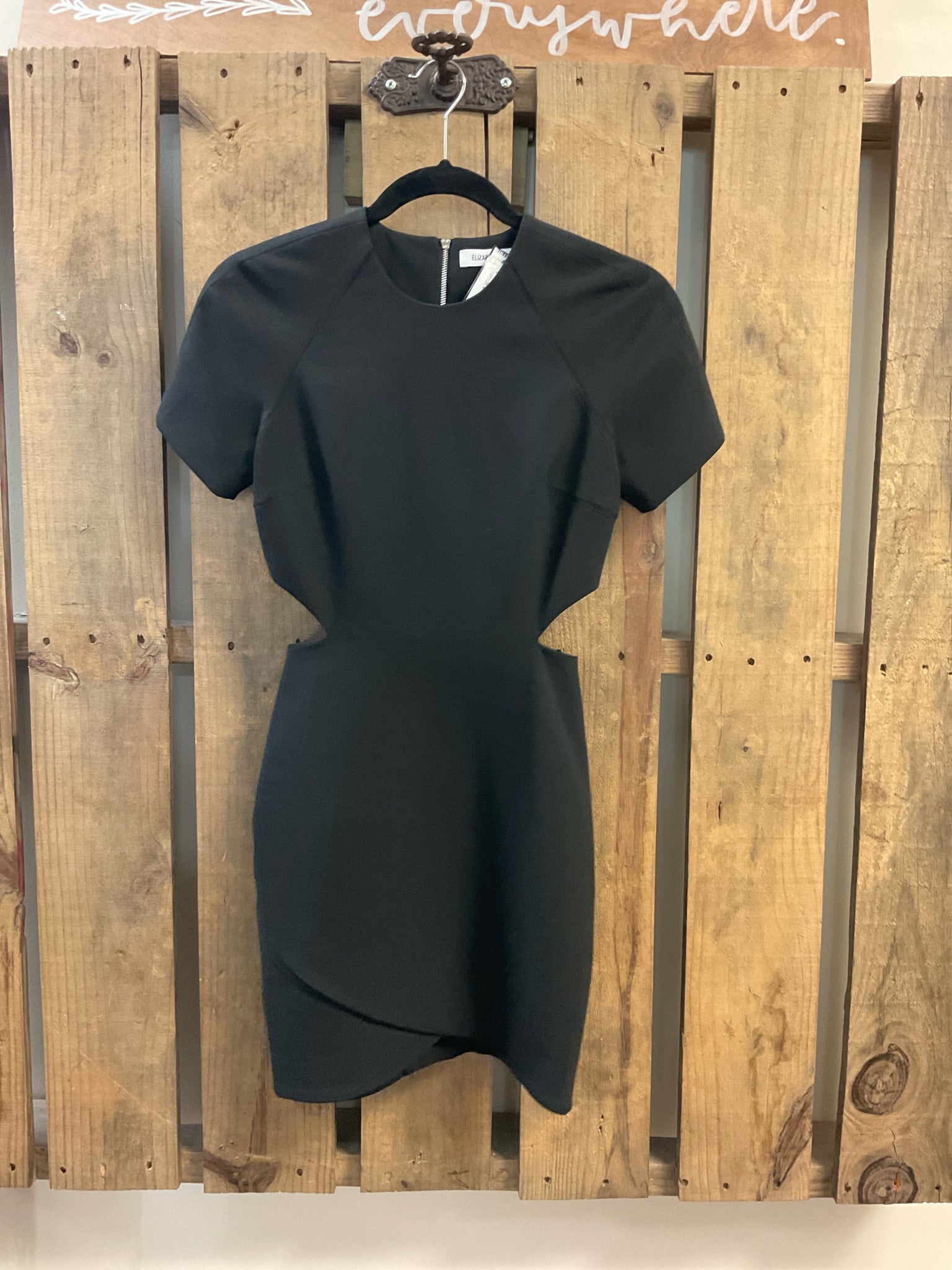 ELIZABETH AND JAMES Size 0 Black Dress