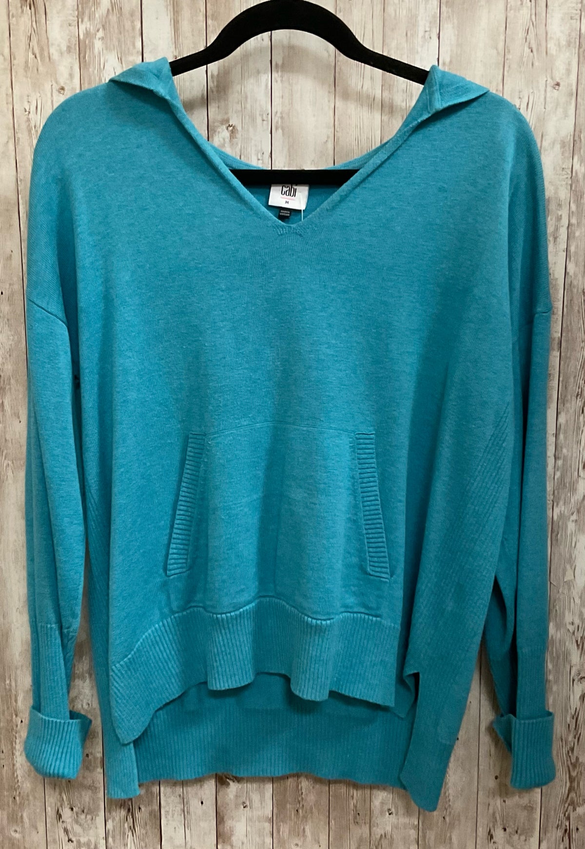 Size M CABI Turquoise Sweater