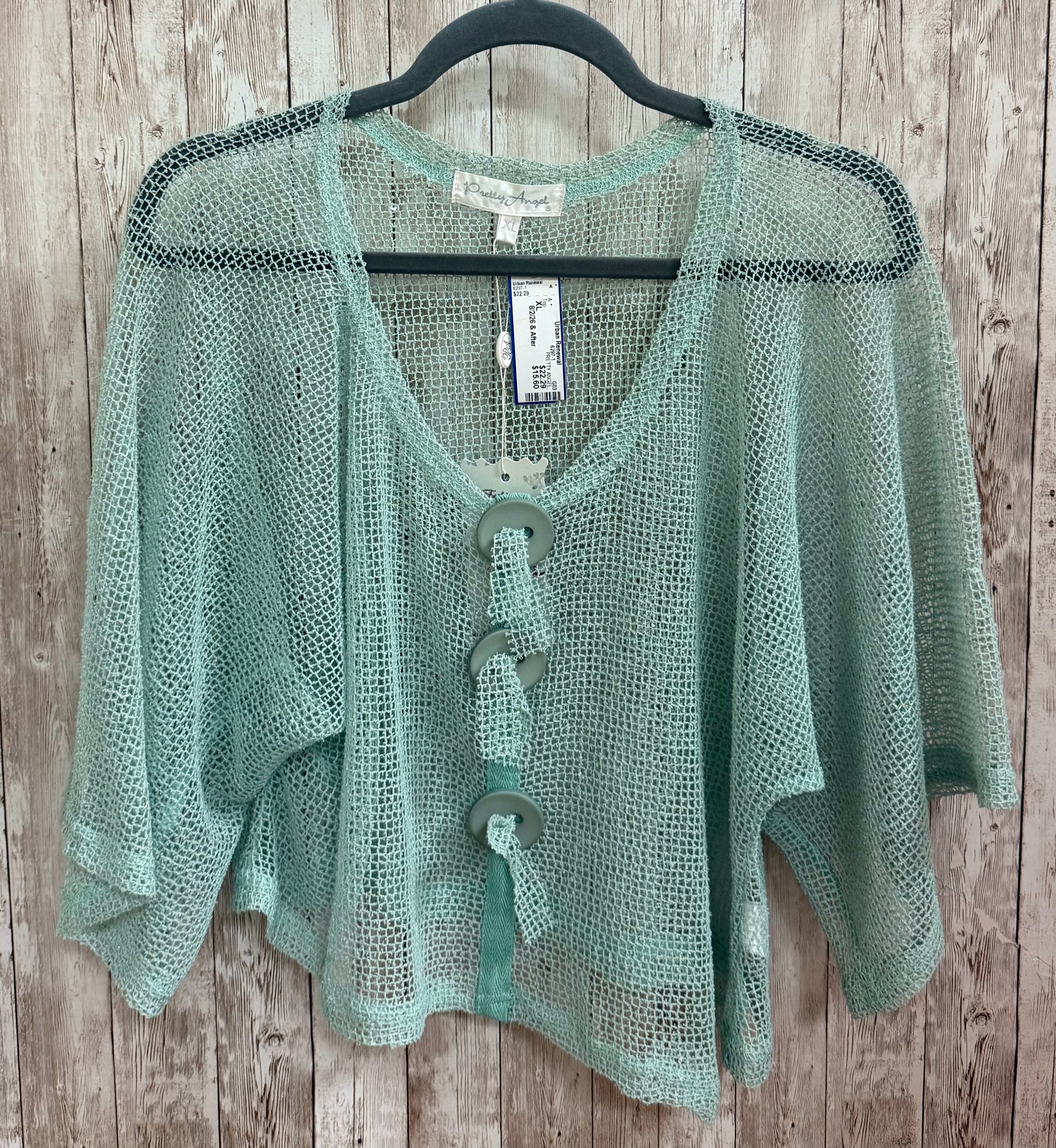 Size XL PRETTY ANGEL SAGE Top