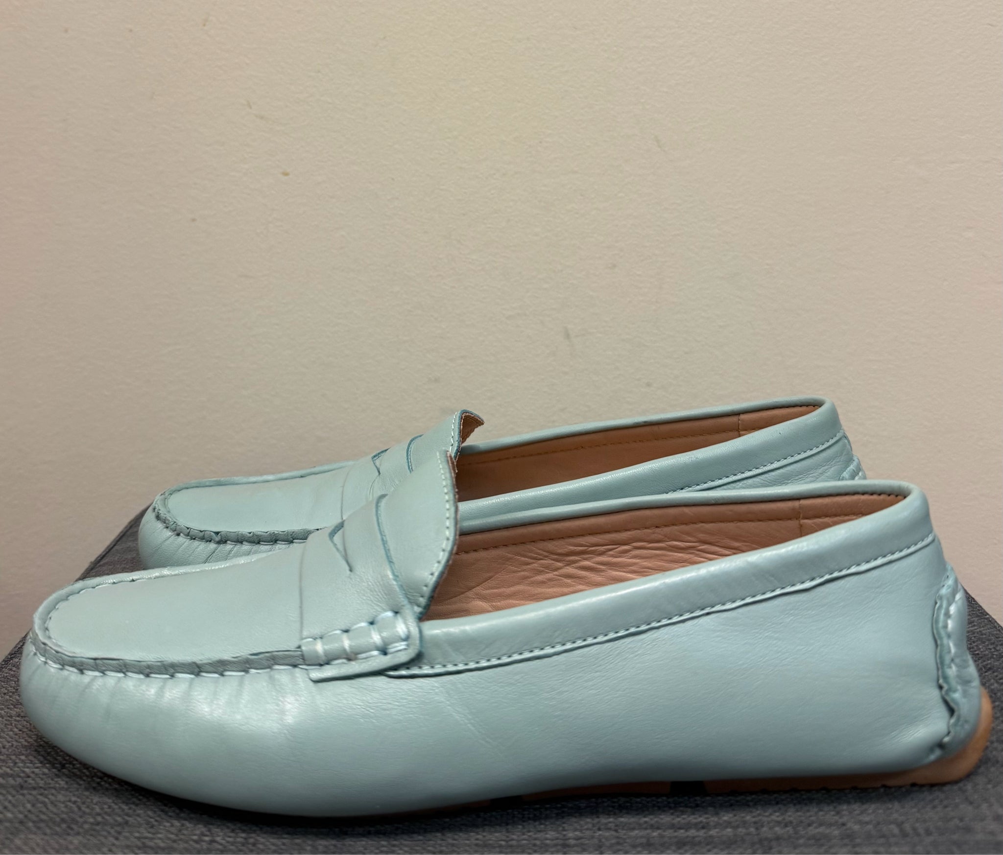 8 FLAG LTD Blue Loafers