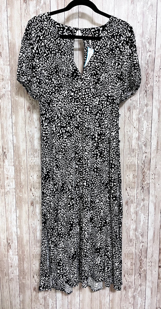 Size 4 FREE PEOPLE BLACK AND WHITE Dress