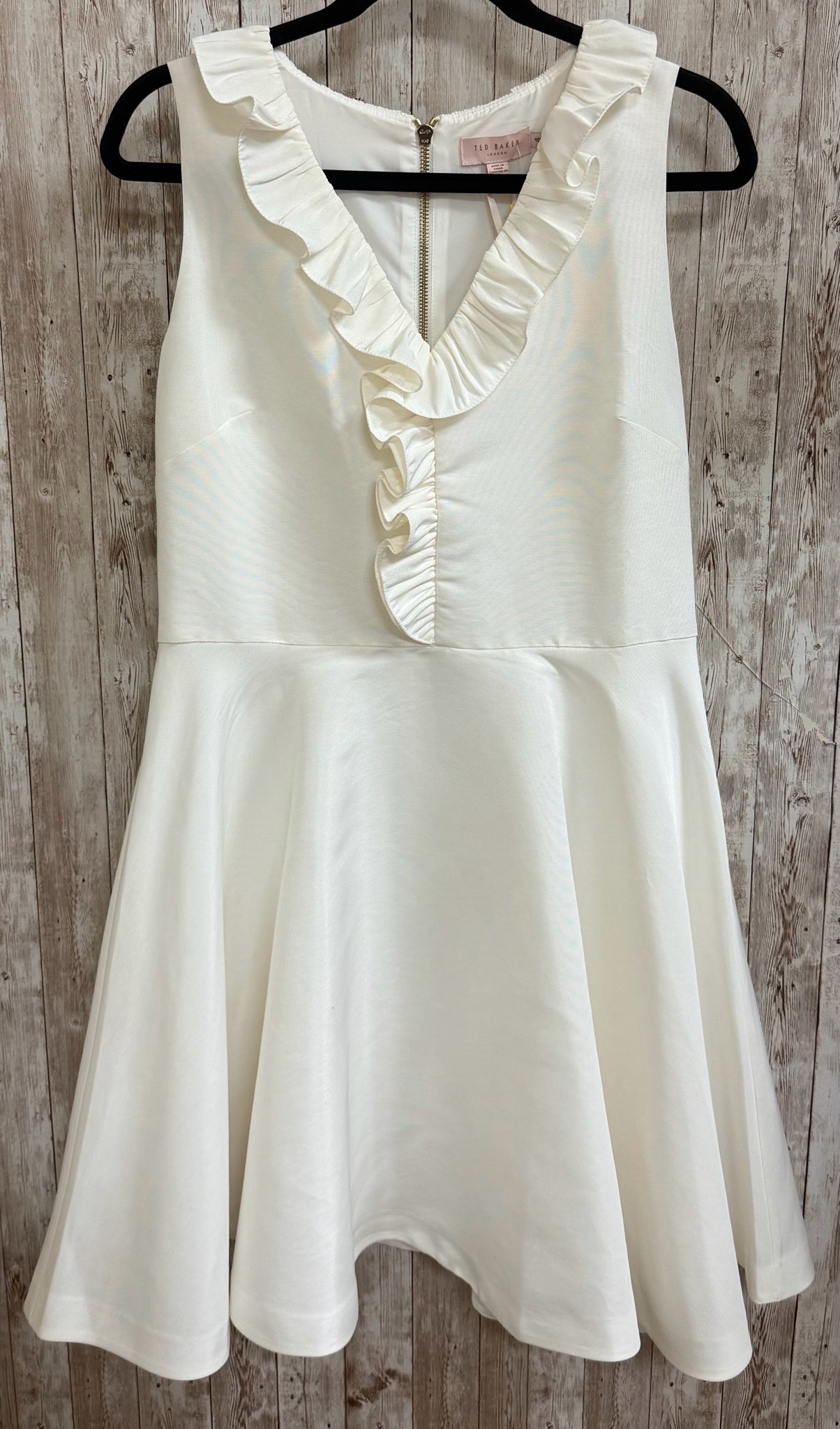 Size 4 TED BAKER White Dress