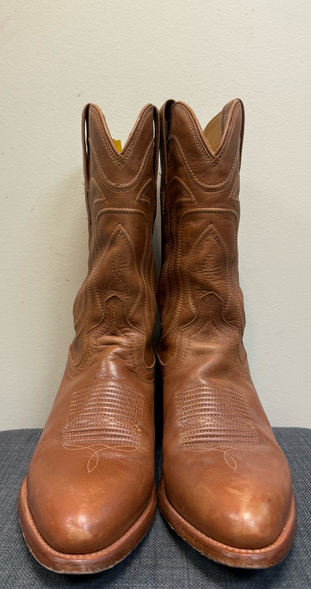 9.5 TECOVAS Brown Boots