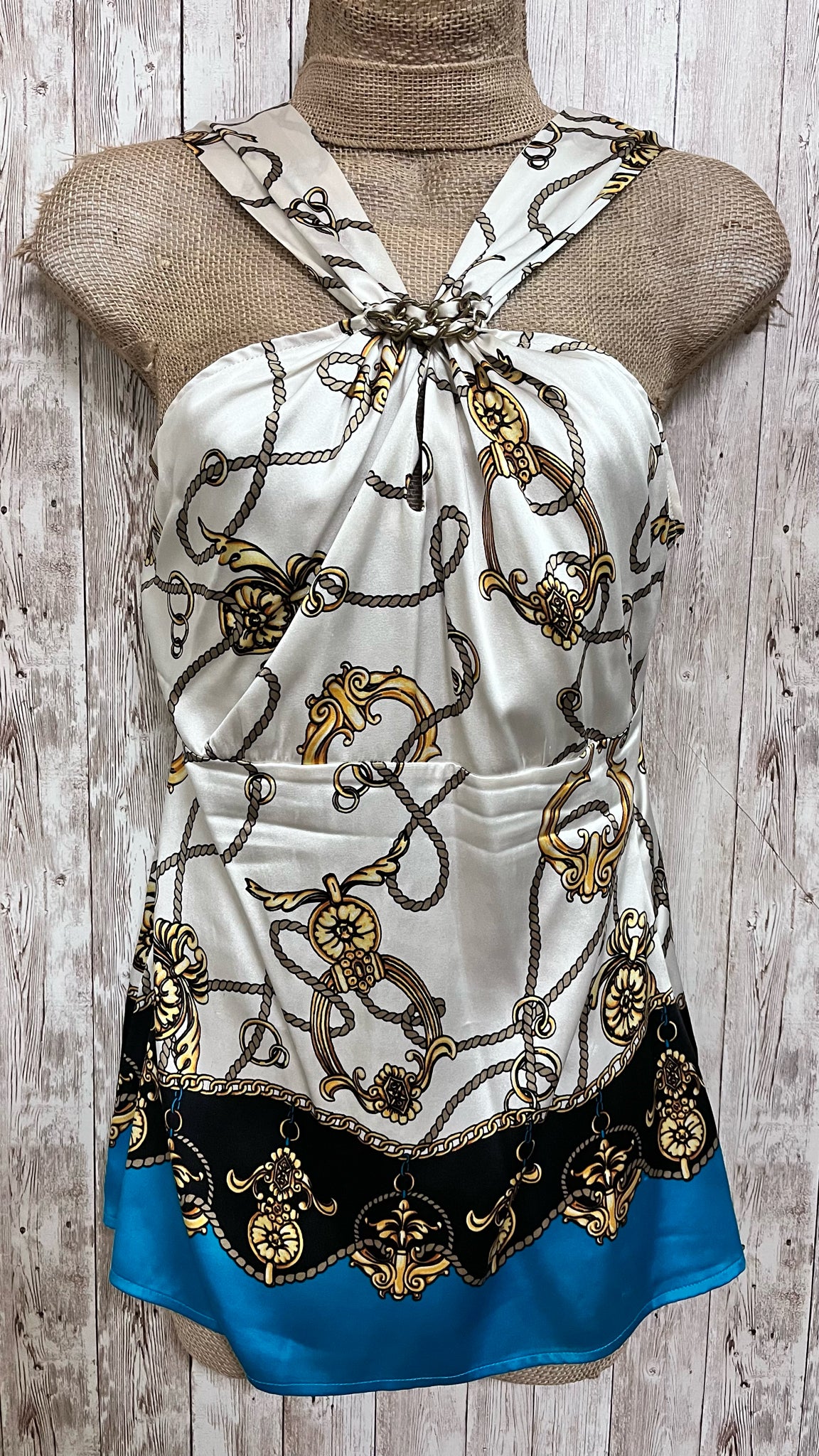 CACHE Size S CREAM PRINT Top