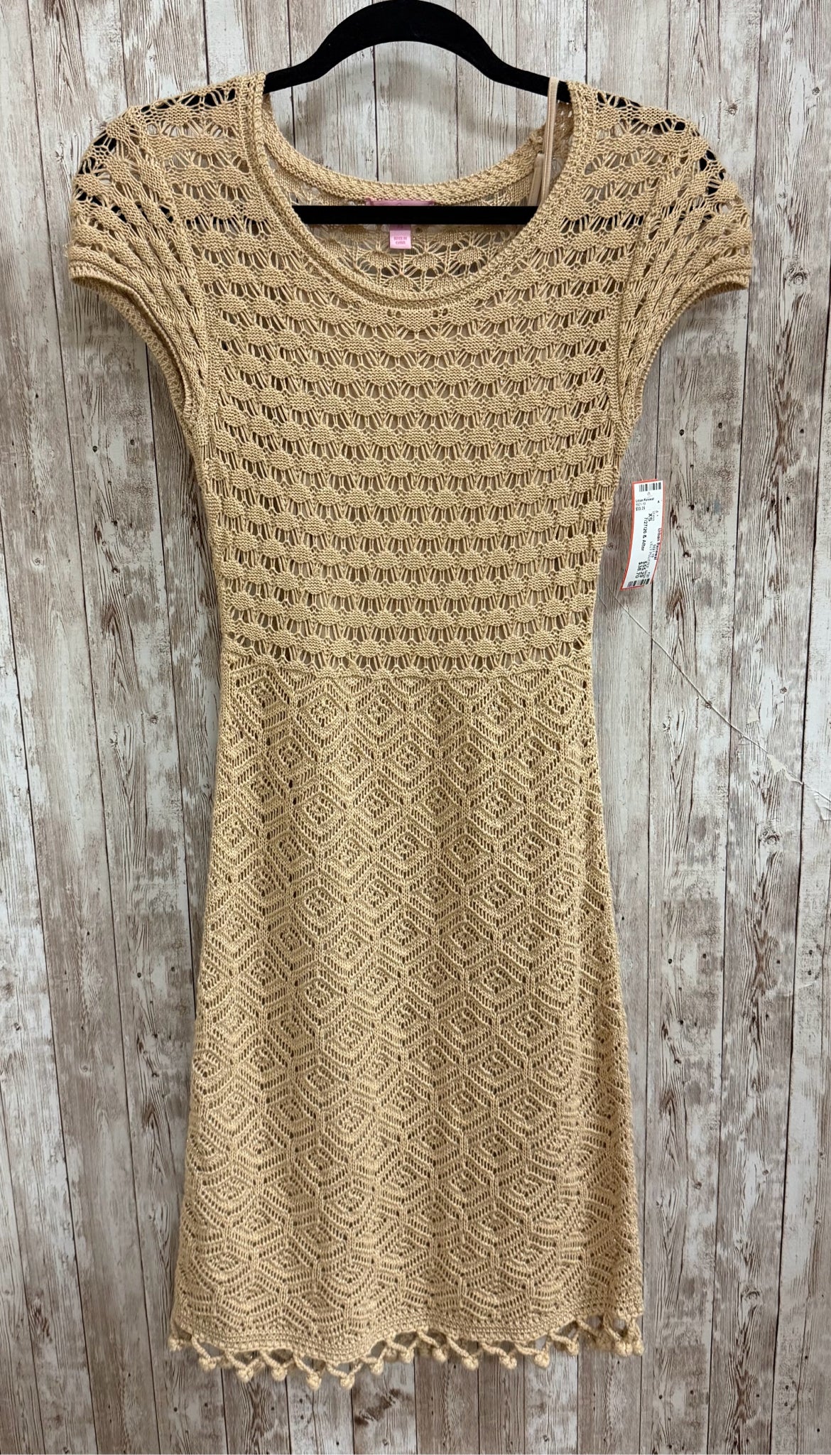 Size XS LILLY PULITZER Beige Dress