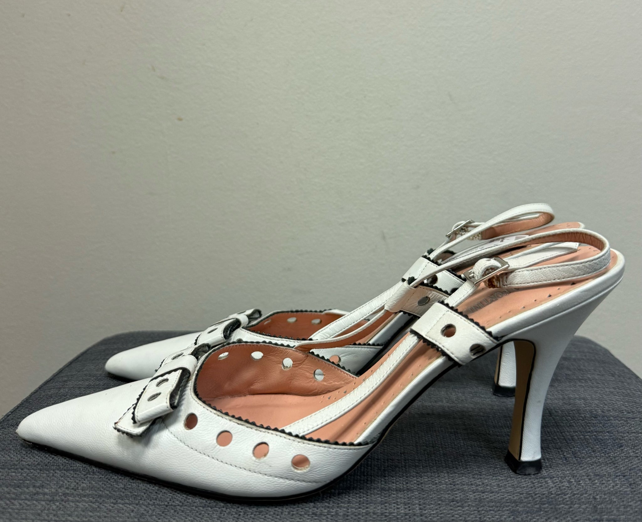 7.5 FRANCO FORTINI White SHOES