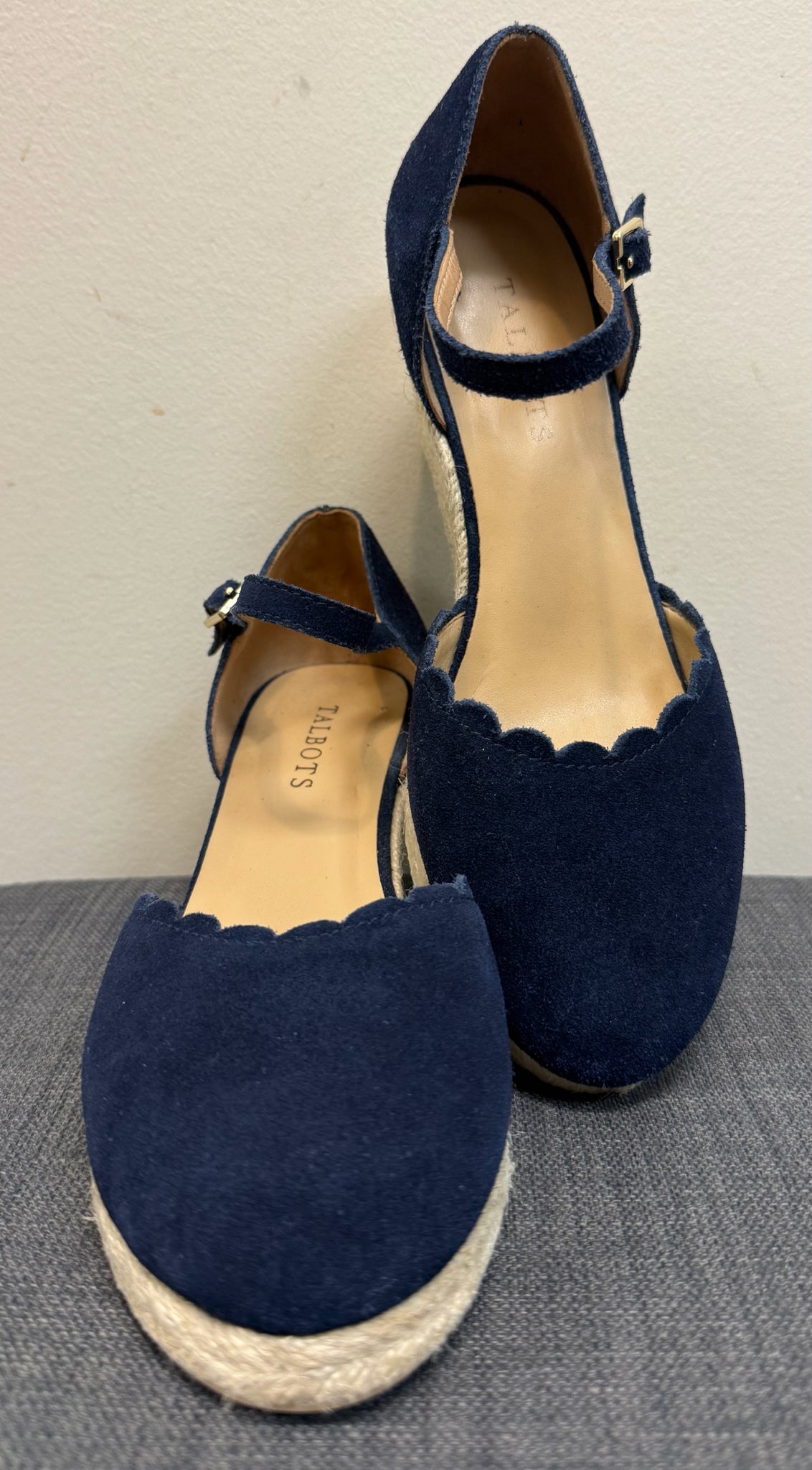 7.5 TALBOTS Navy SHOES