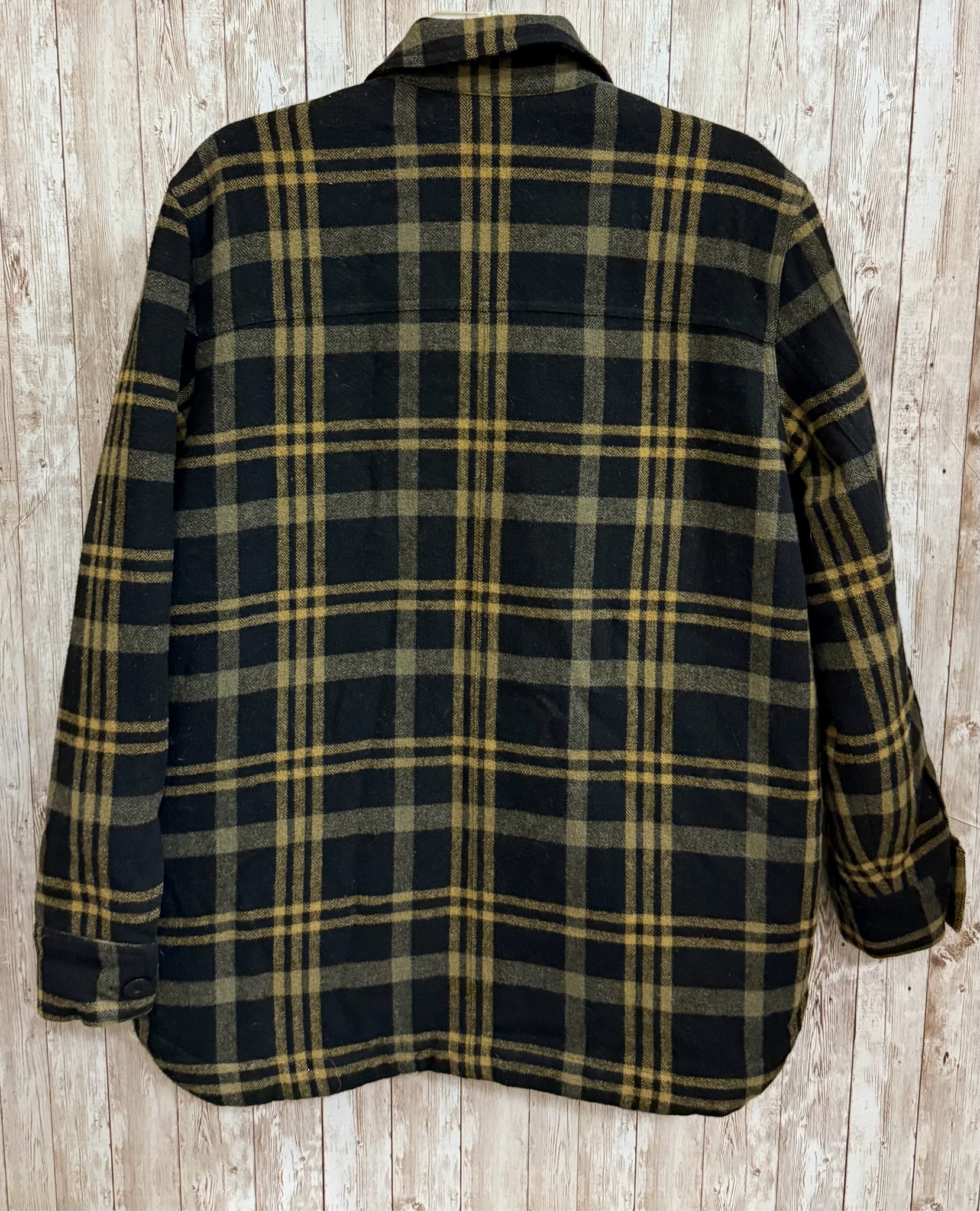 Size M JENNI KAYNE BLACK AND YELLOW Jacket