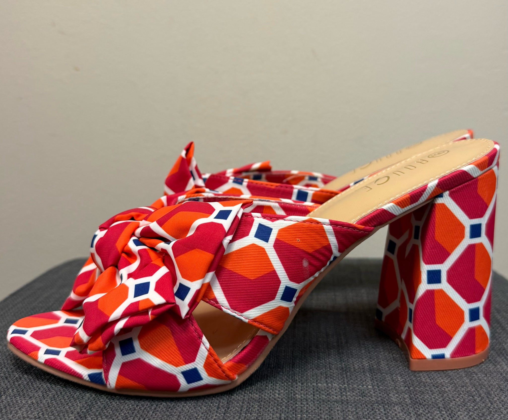 9 ROUGE Red Print SHOES