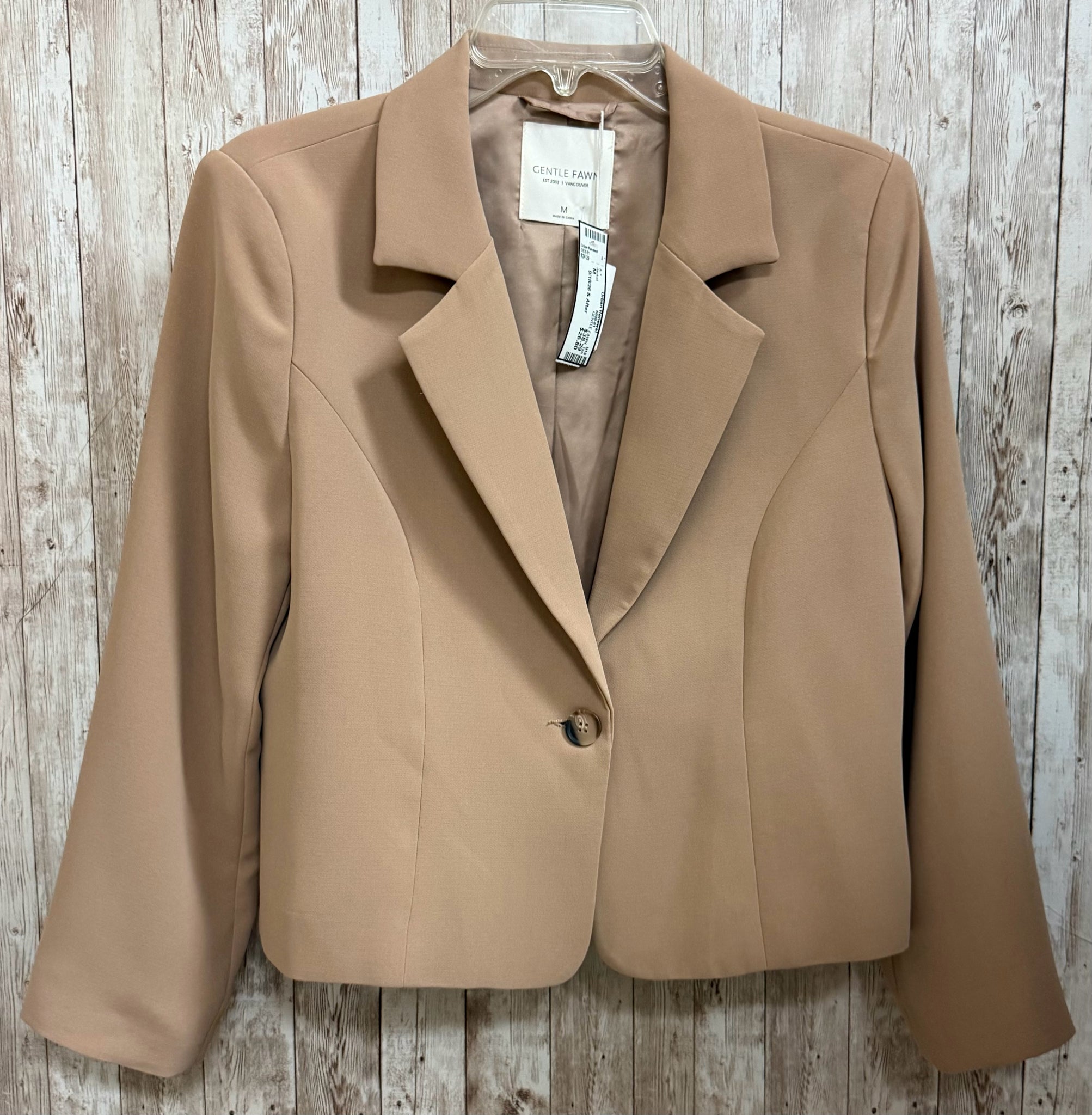 Size M GENTLE FAWN Tan Jacket