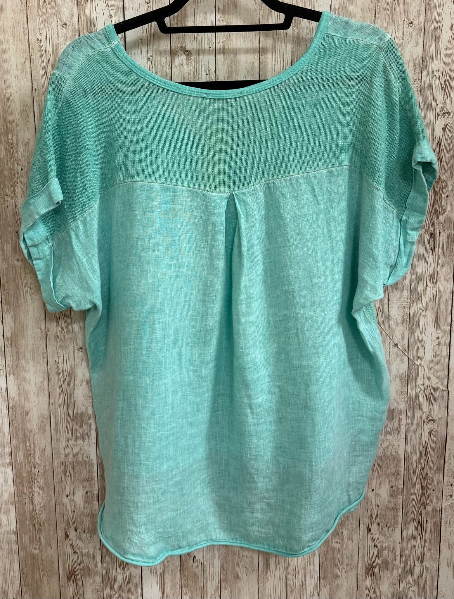 Size M MEO MELI Turquoise Top