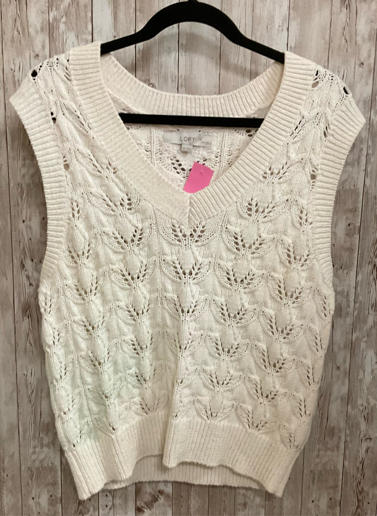 Size LP LOFT Cream Vest