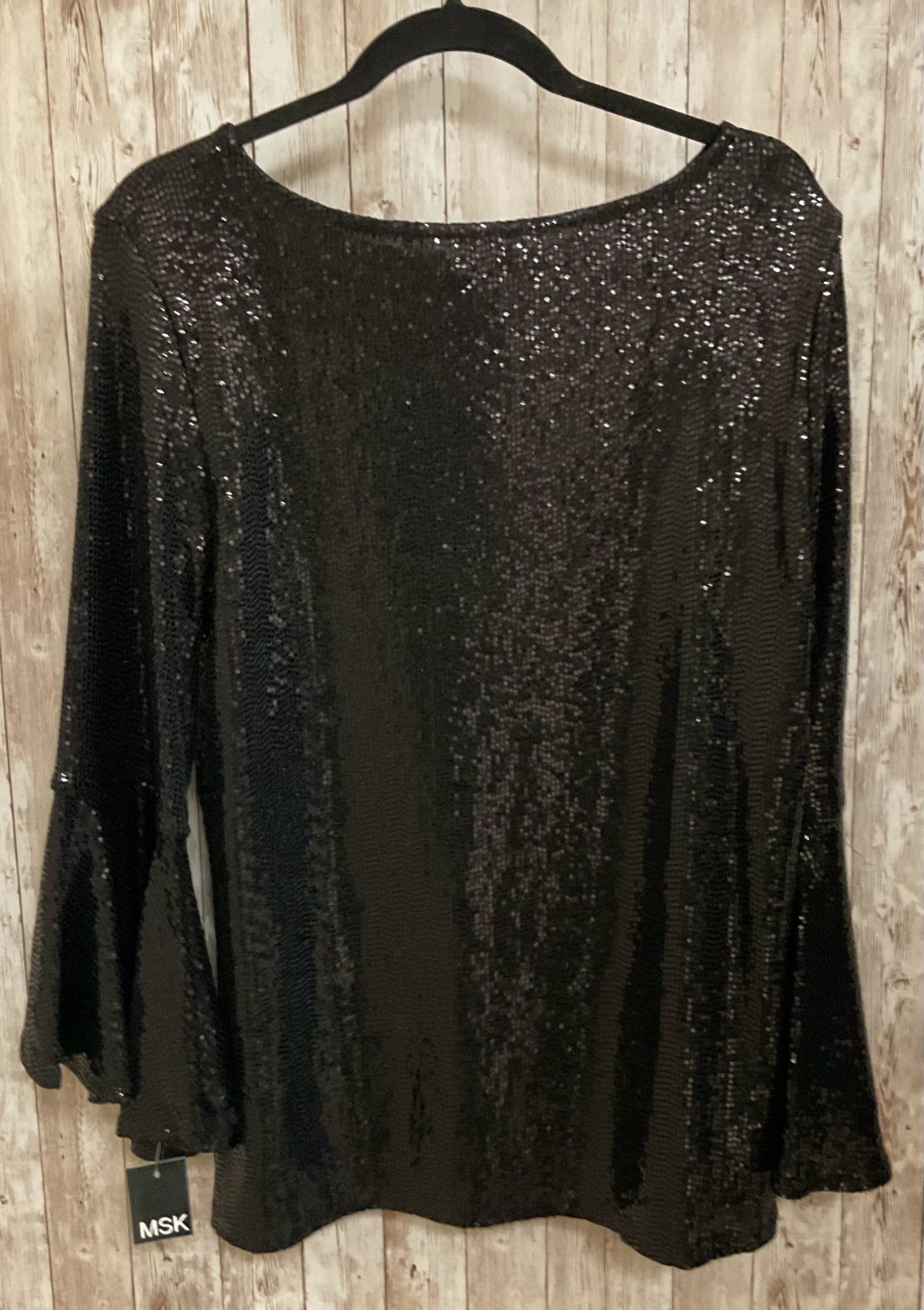 Size XL MSK Black Top