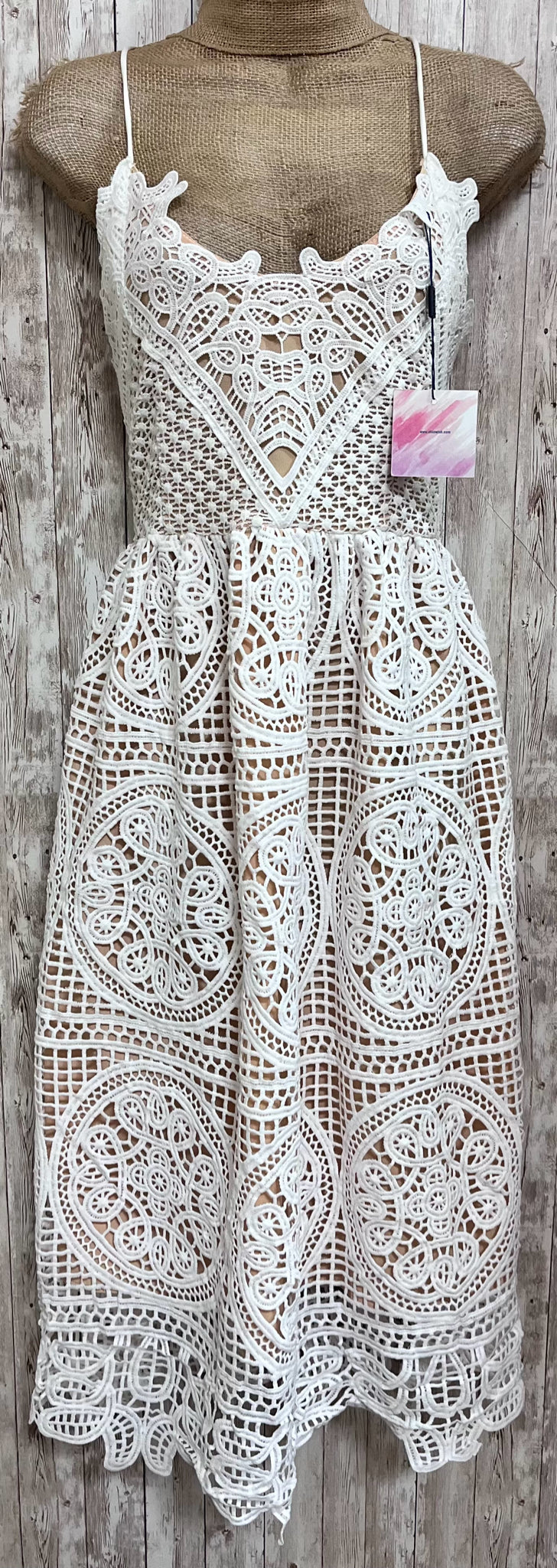 Size S Cream CHICWISH Dress
