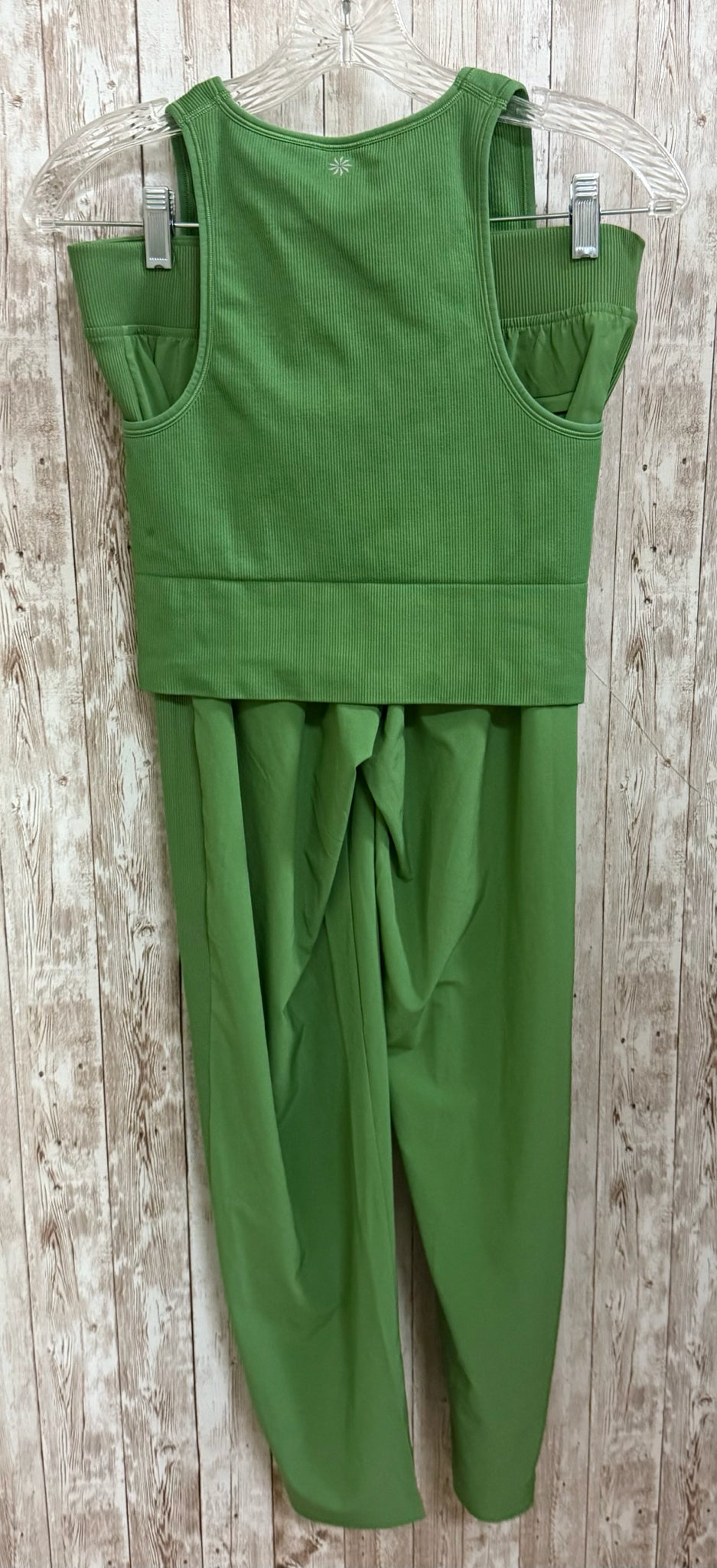 Size M ATHLETA Green 2 PC PANT SET