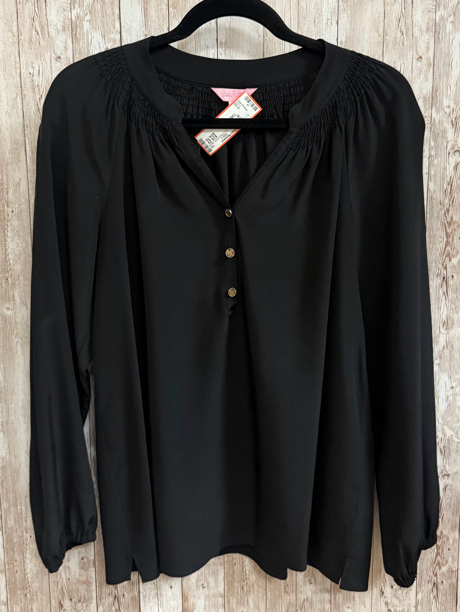 Size M LILLY PULITZER Black Top