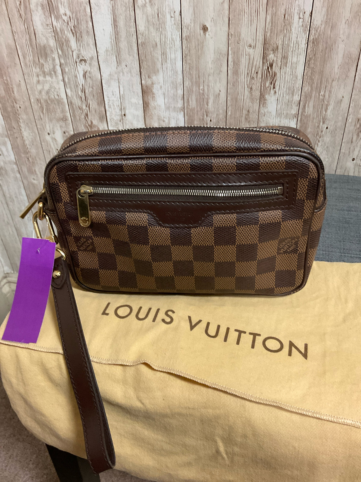 LOUIS VUITTON Wristlet
