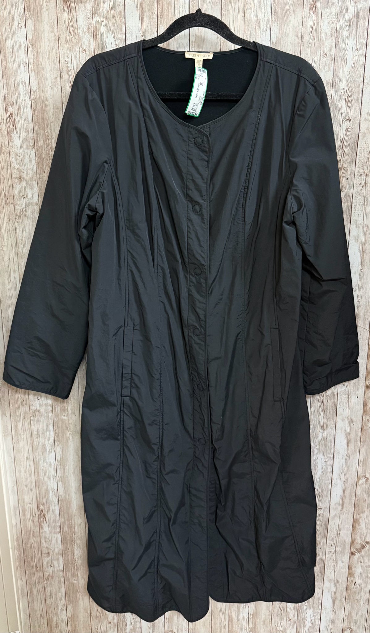 EILEEN FISHER Black Coat
