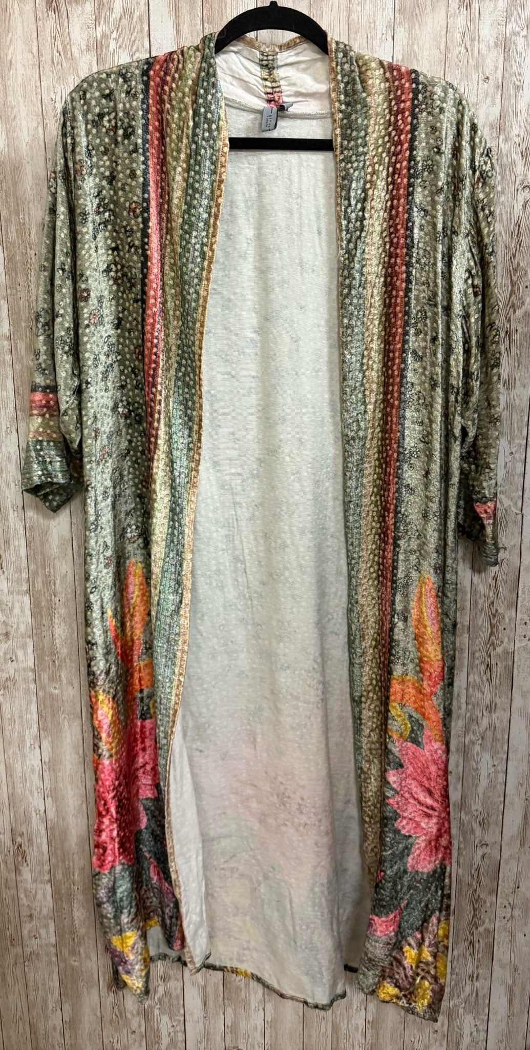 Size One Size BLANKNYC GREEN FLORAL Duster